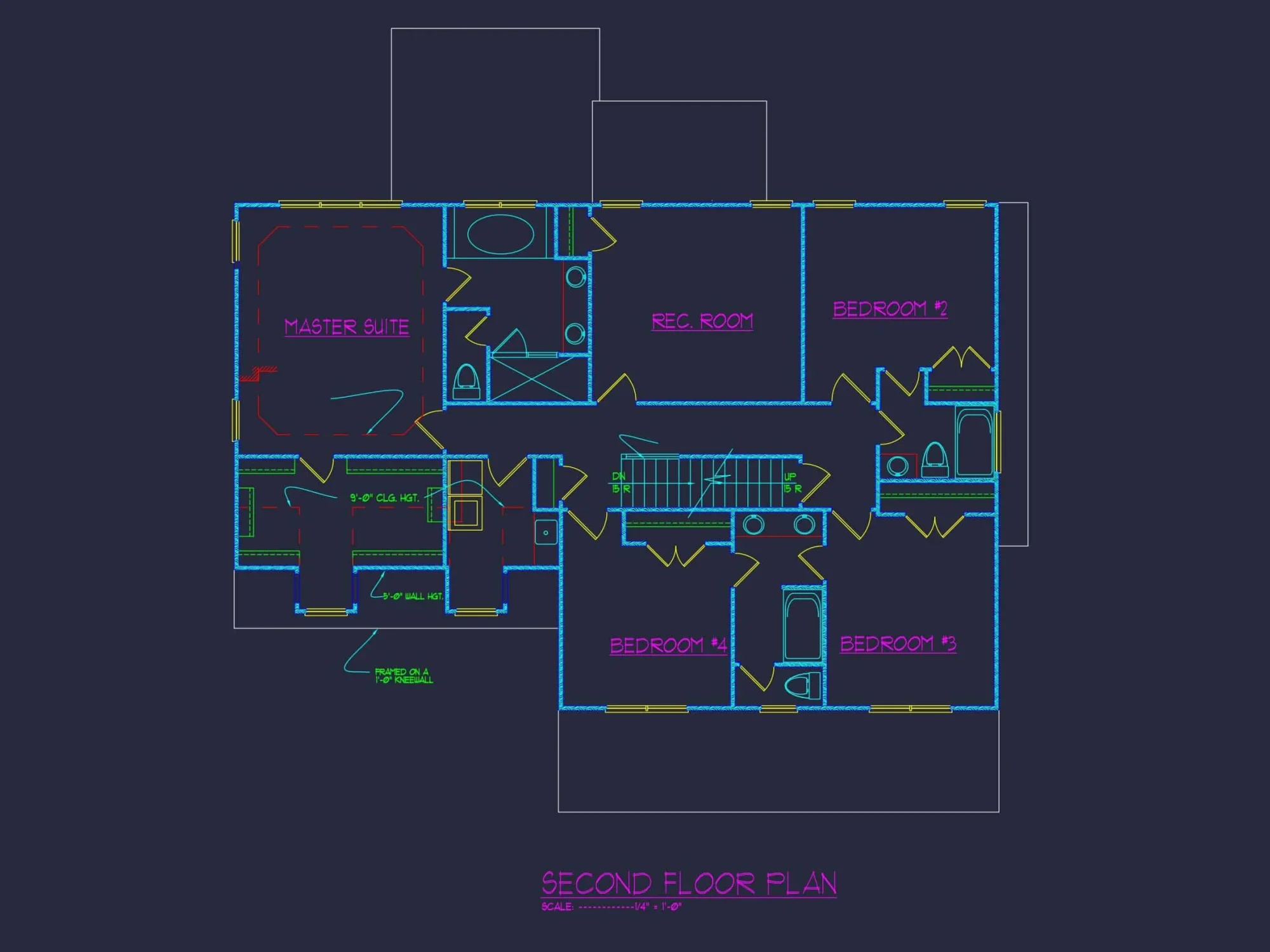 Elegant house Plan with Spacious Floor Plan and CAD Blueprint Designs