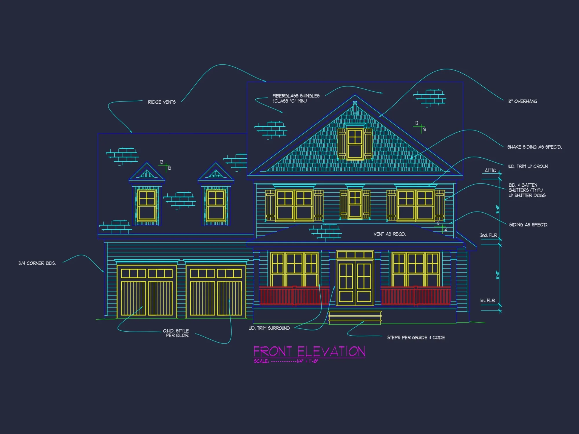 Elegant house Plan with Spacious Floor Plan and CAD Blueprint Designs