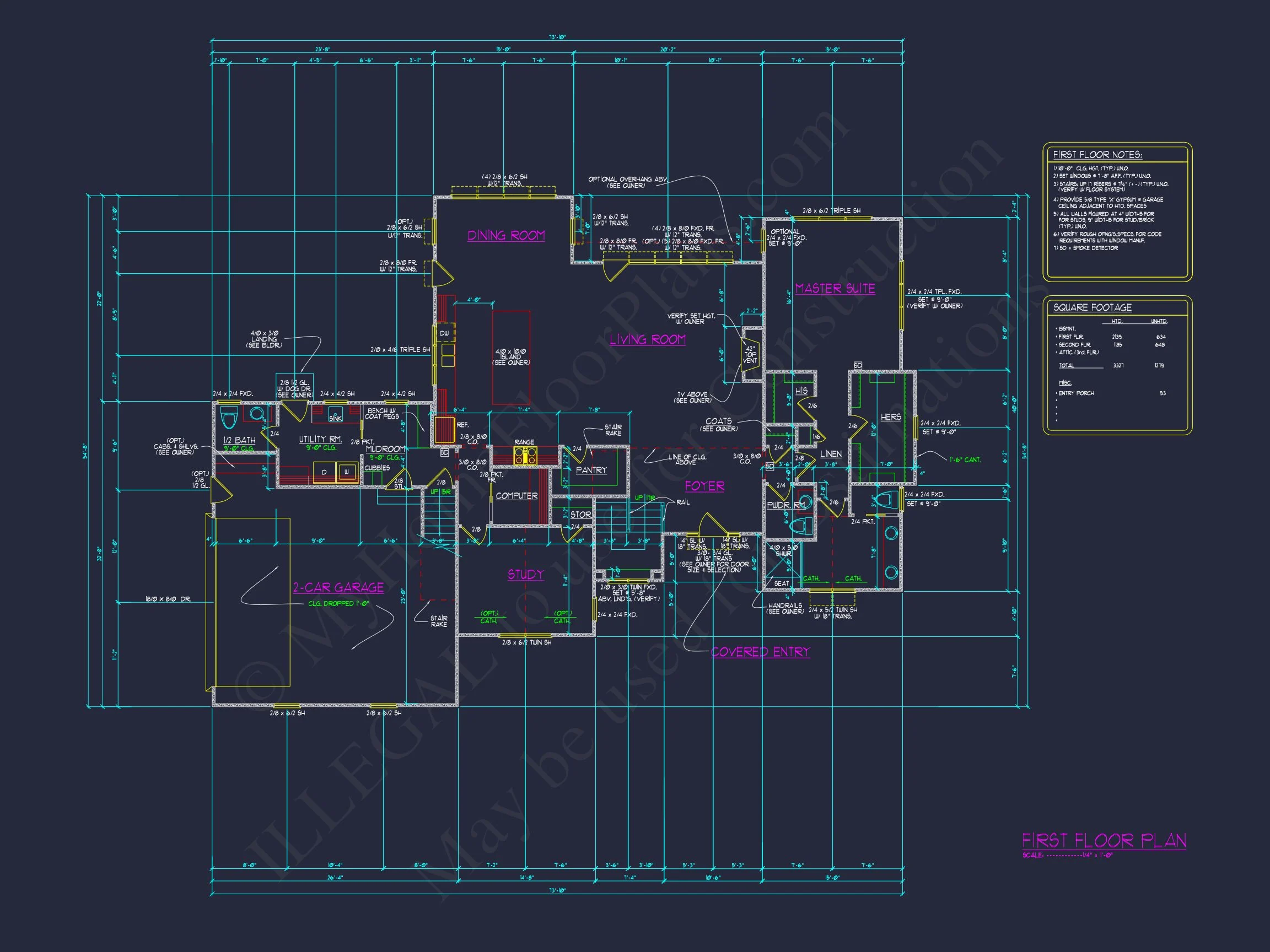 Elegant house Floor Plan with CAD Designs for Modern Living