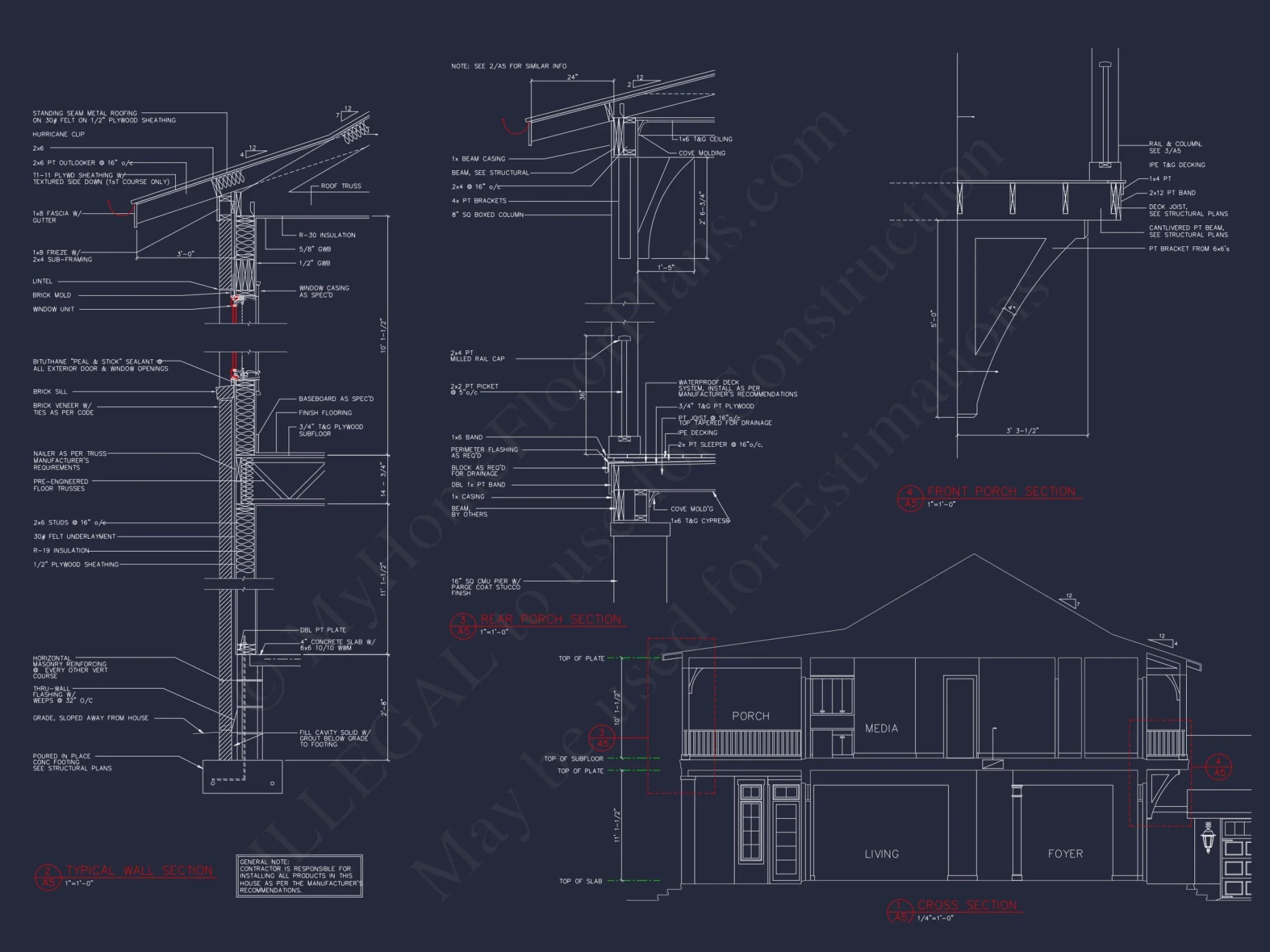 Elegant house Plan with Spacious Floor Plan, CAD Designs, and Blueprint Details