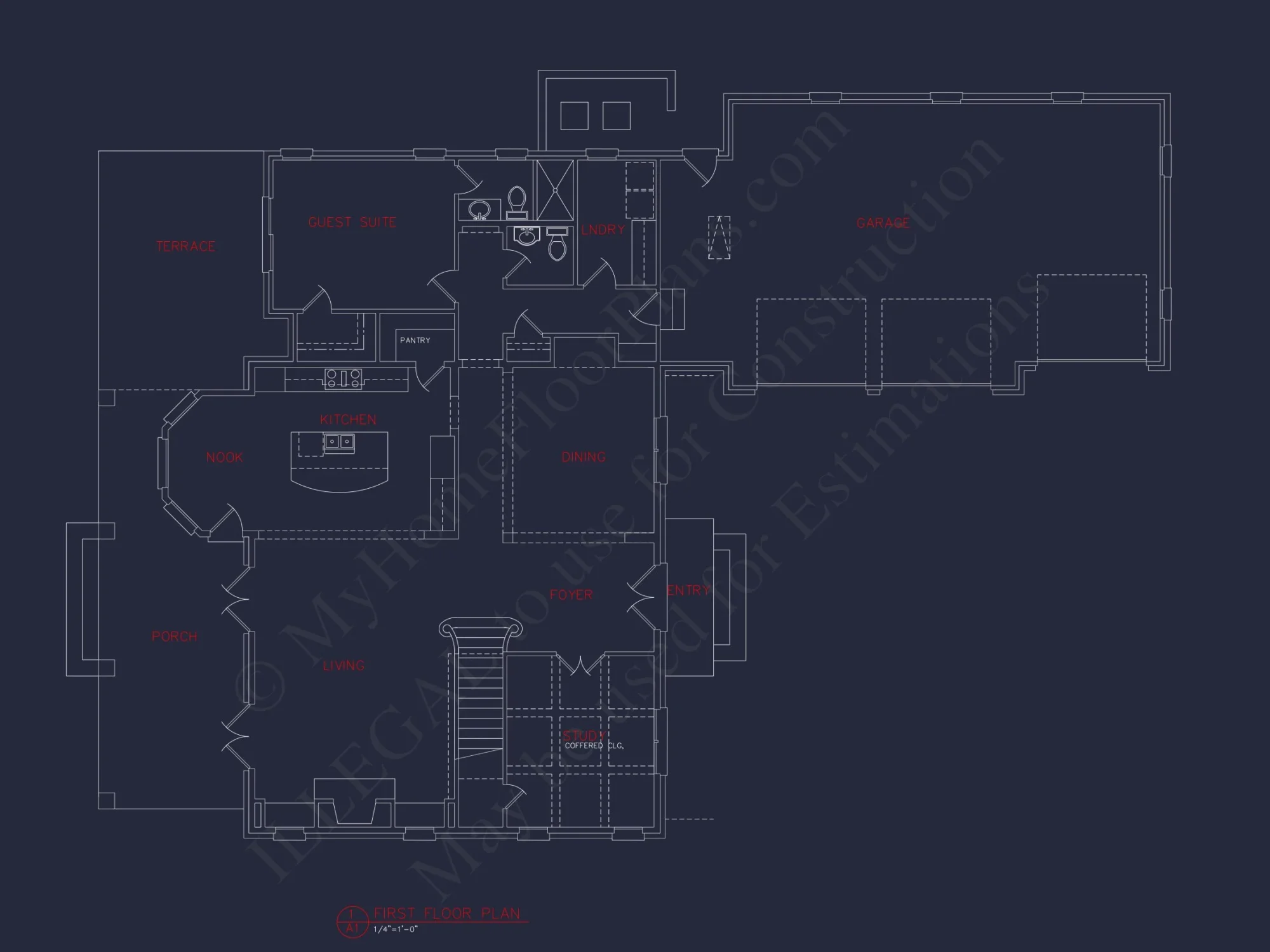 Elegant house Plan with Spacious Floor Plan, CAD Designs, and Blueprint Details