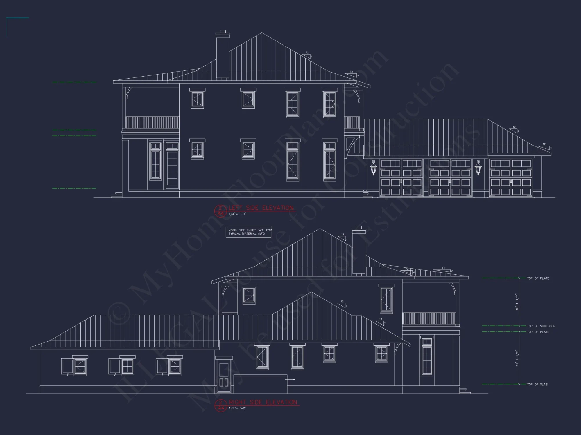 Elegant house Plan with Spacious Floor Plan, CAD Designs, and Blueprint Details