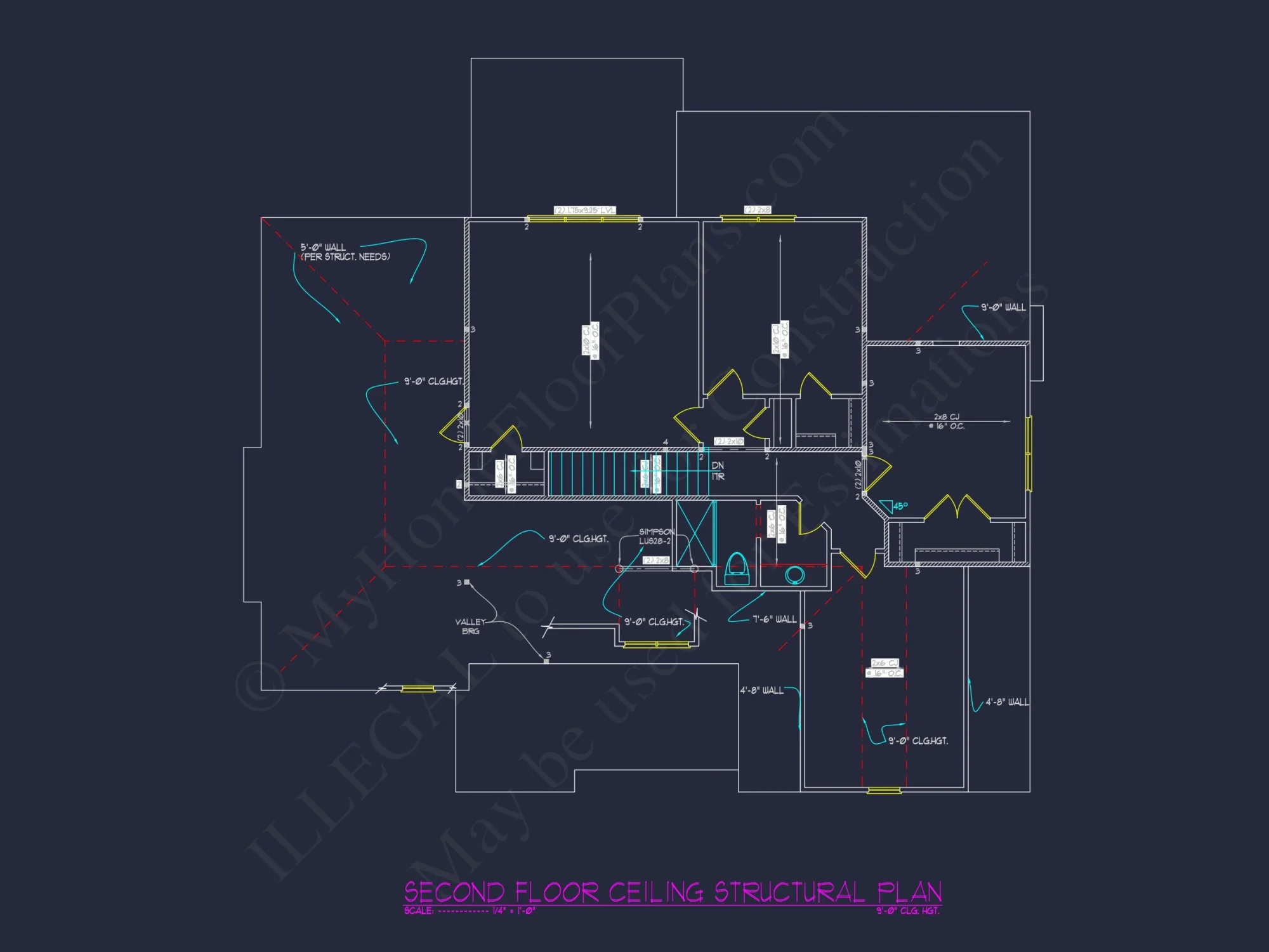 Elegant house Plan with CAD Blueprints and Architectural Designs