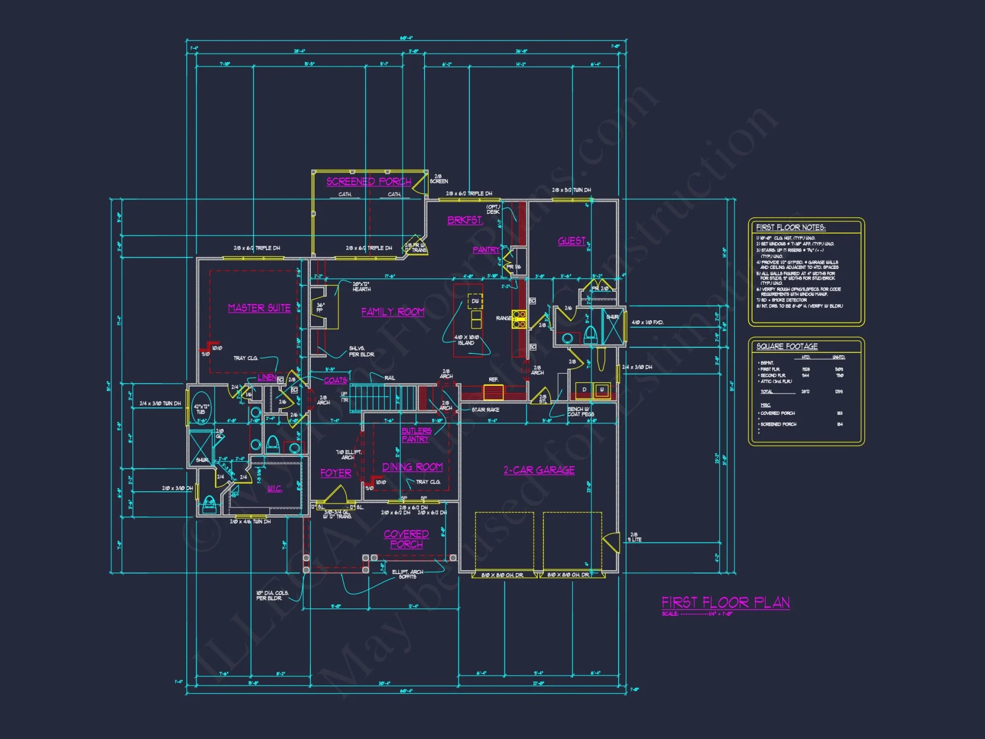Elegant house Plan with CAD Blueprints and Architectural Designs