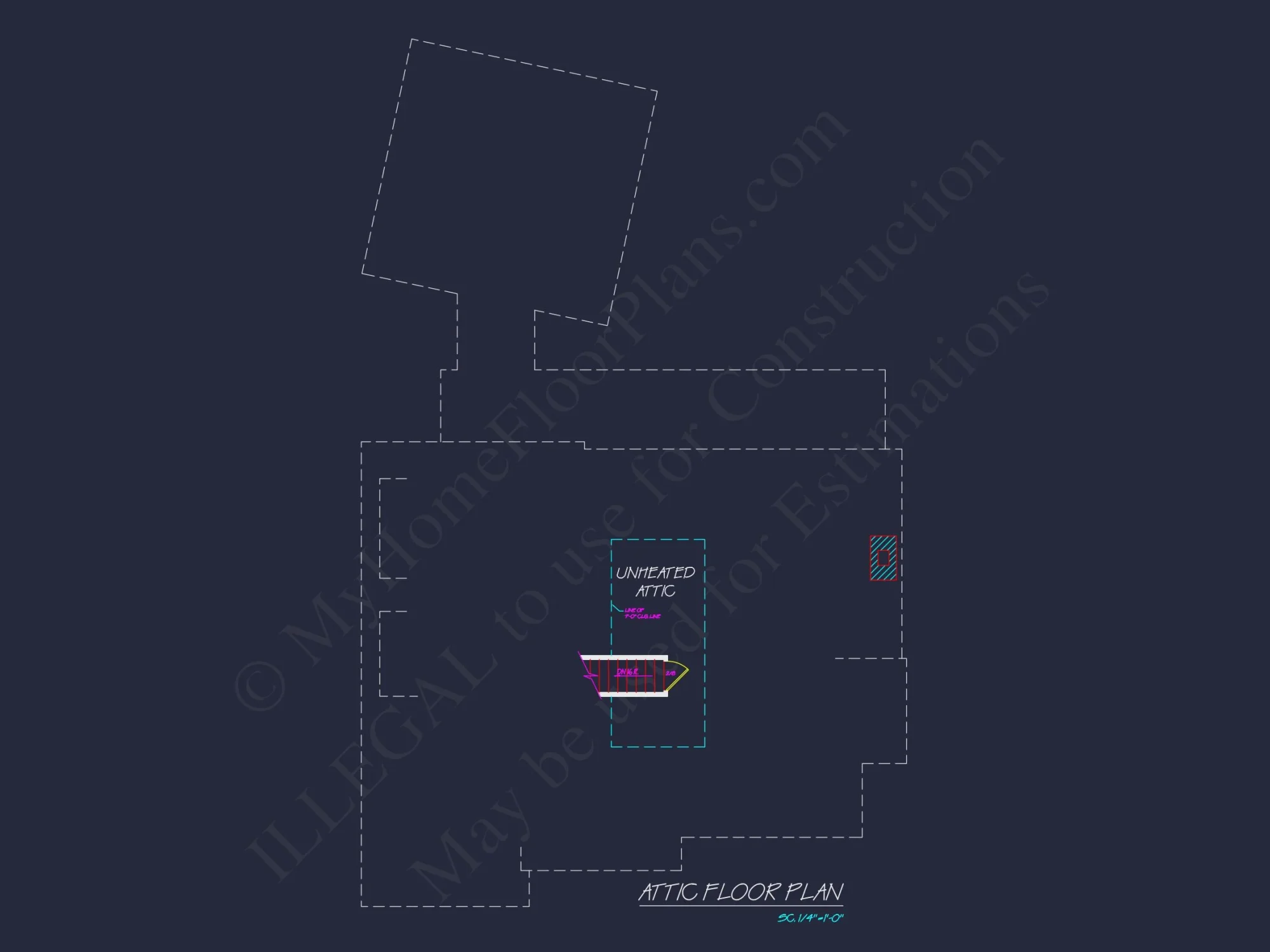 Elegant house Plan with Open Floor Design and Architectural Blueprint