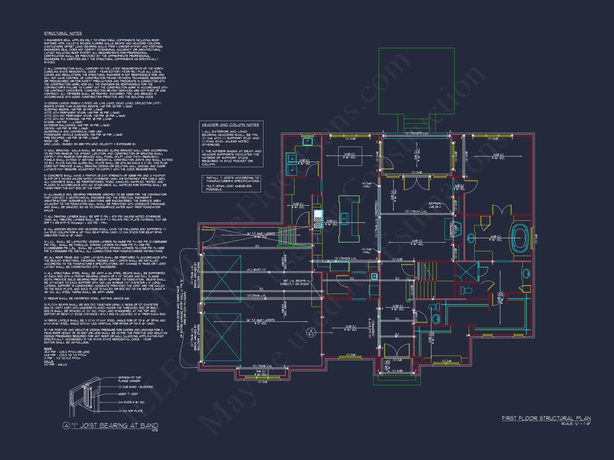 Modern Craftsman house Plan with 3 Bedrooms and 1.5 Stories
