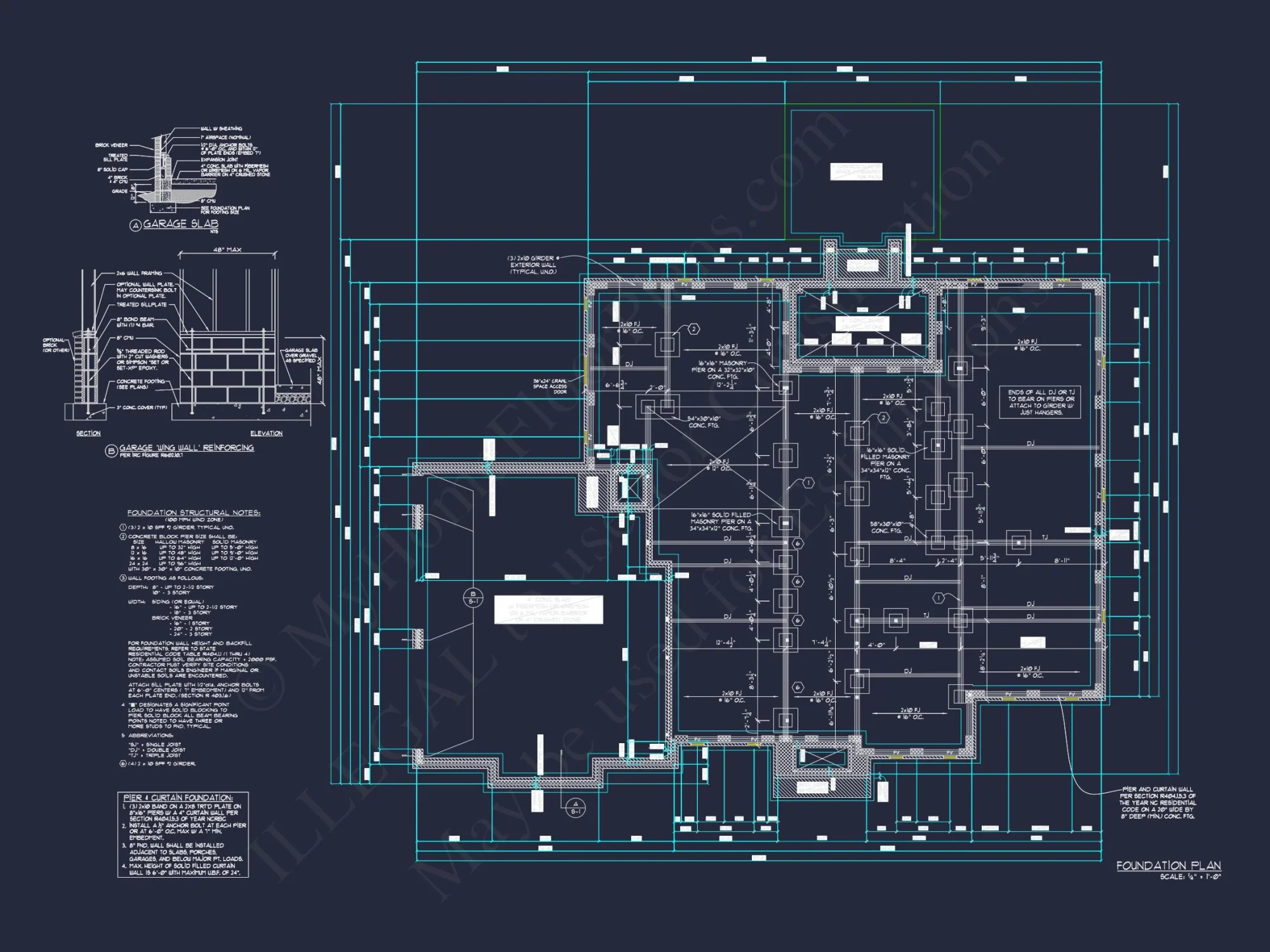 Modern Craftsman house Plan with 3 Bedrooms and 1.5 Stories