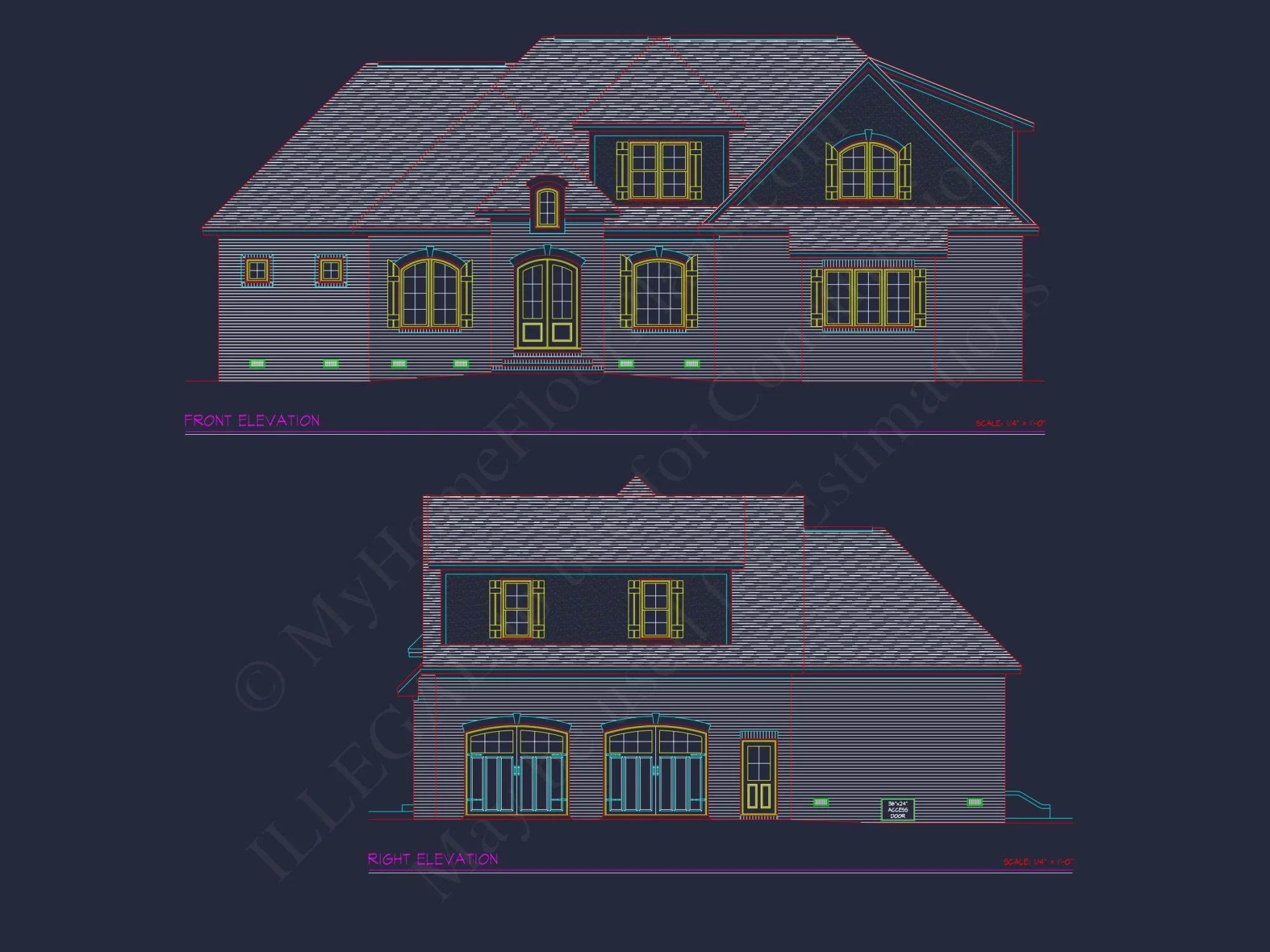 Modern Craftsman house Plan with 3 Bedrooms and 1.5 Stories