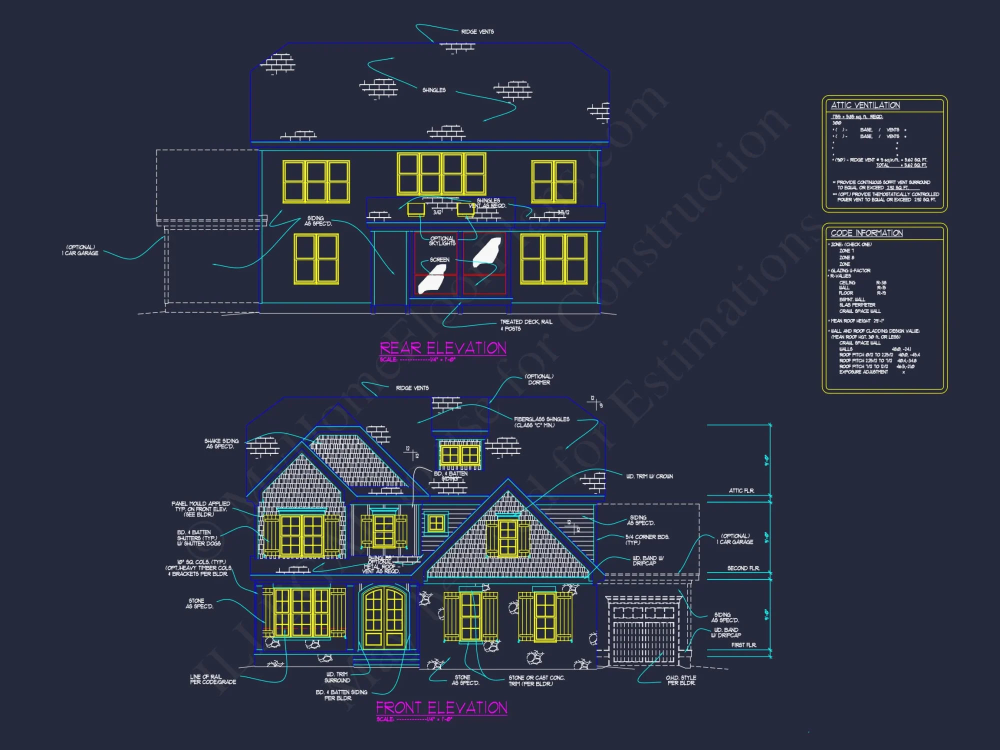 Traditional Craftsman house Plan with Detailed CAD Designs