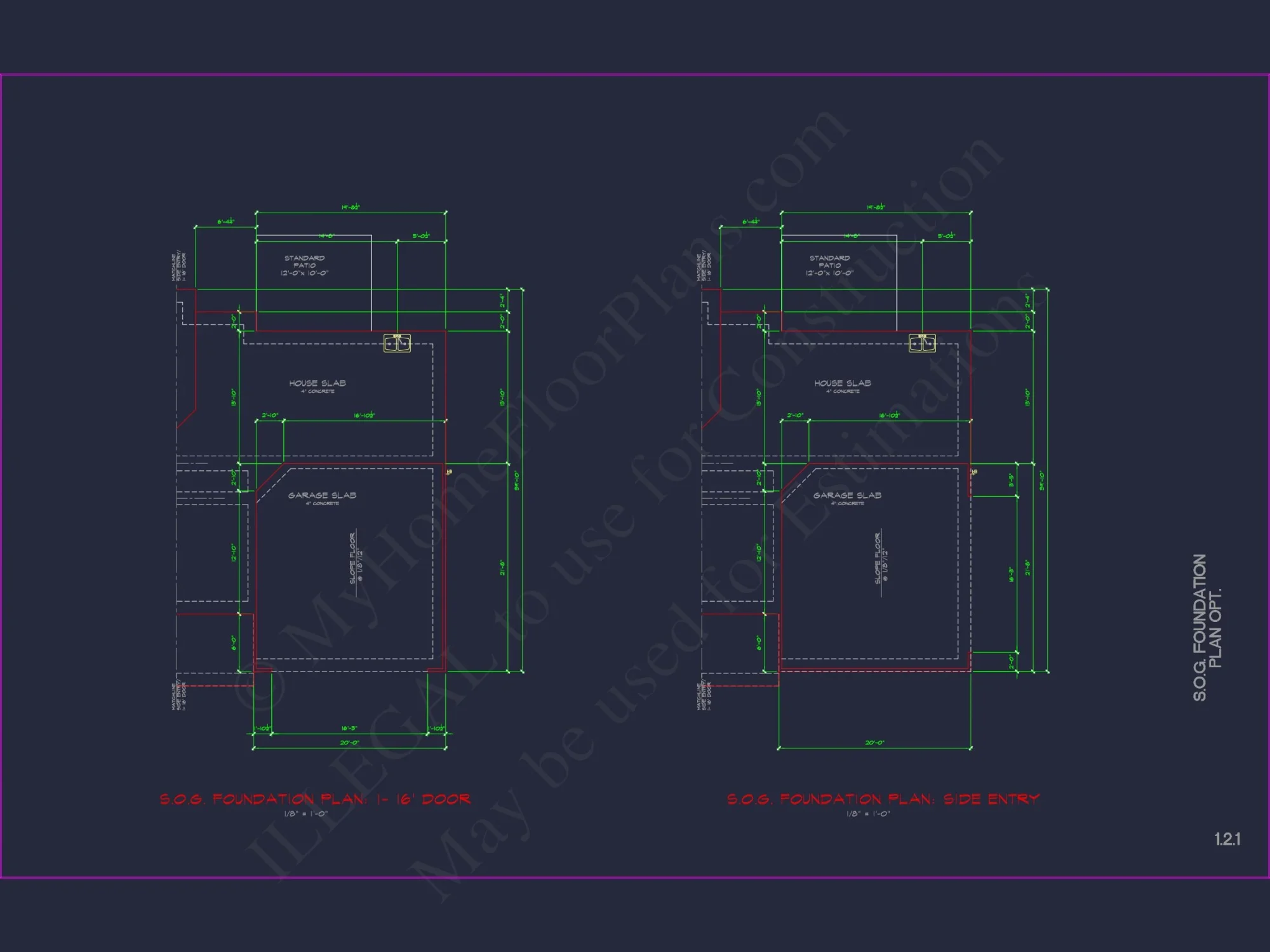 Modern Colonial house Plan with CAD Designs and Blueprints