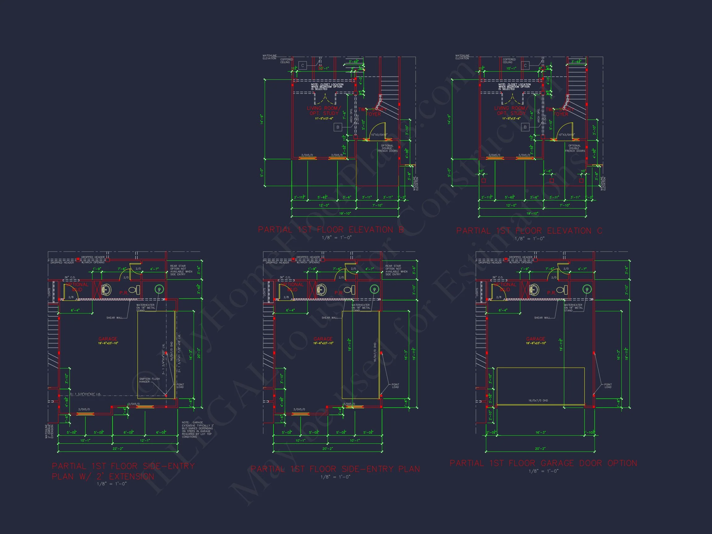 Traditional house Plan with CAD Blueprints and Detailed Designs