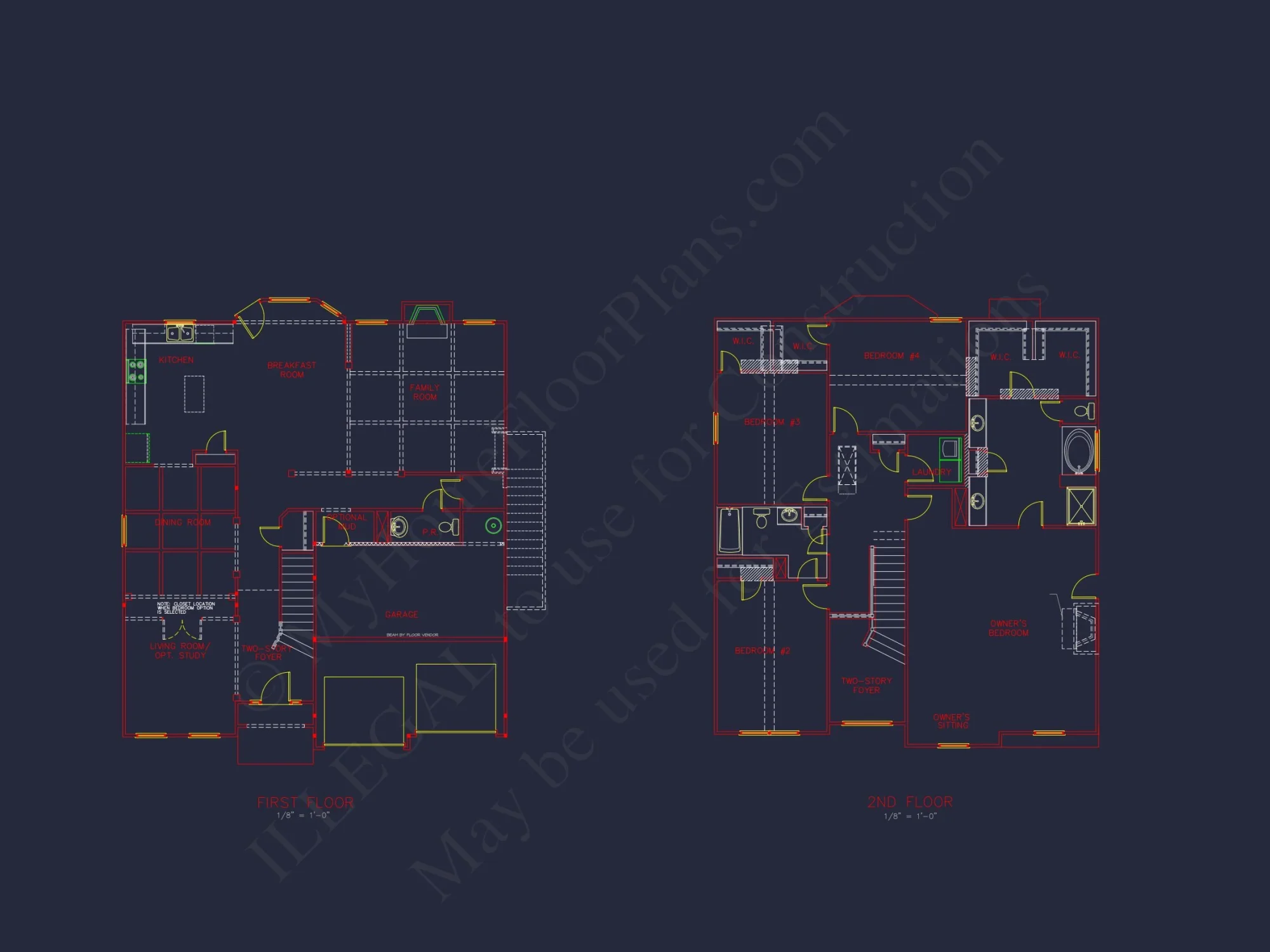 Traditional house Plan with CAD Blueprints and Detailed Designs