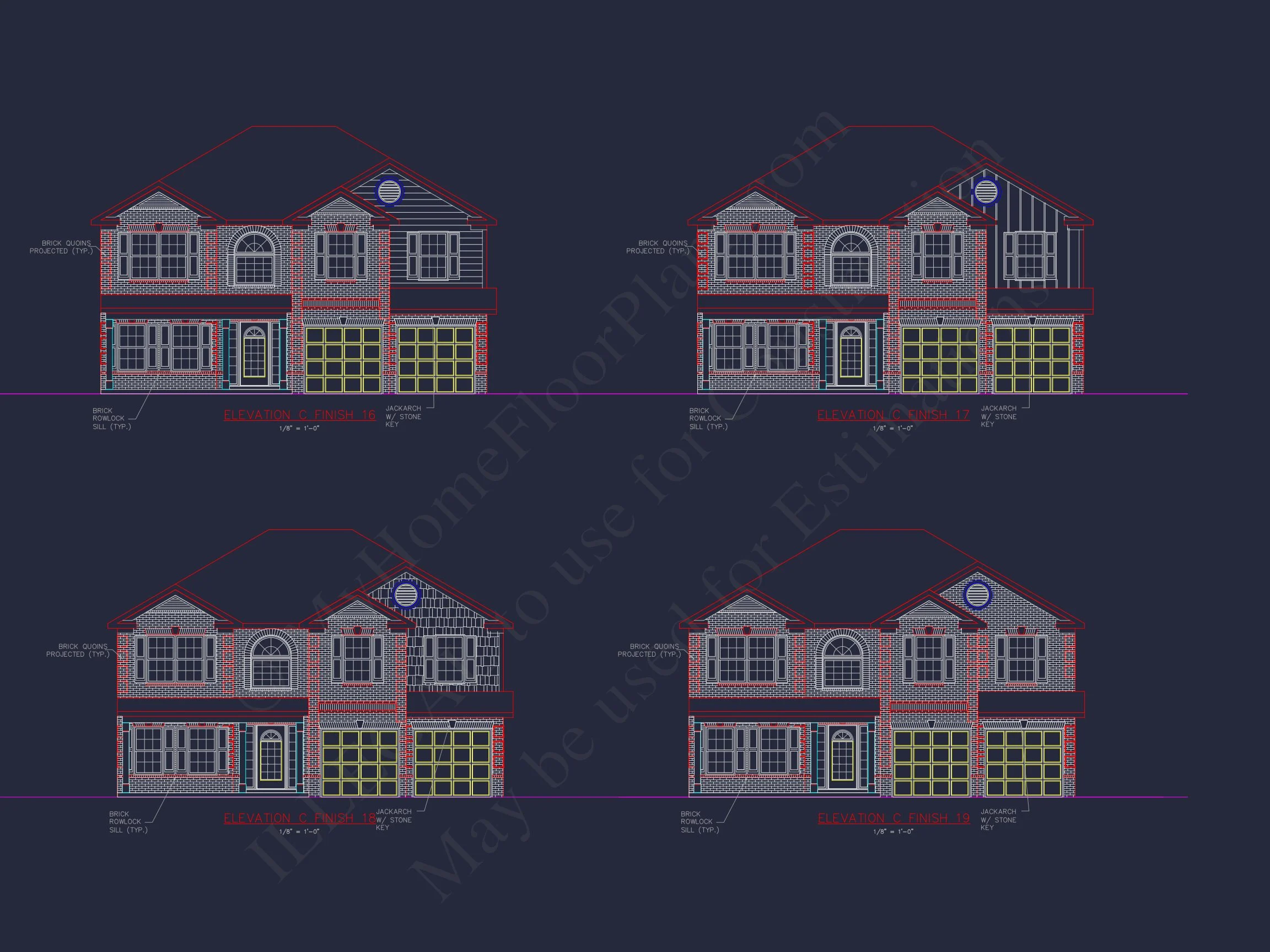 Traditional house Plan with CAD Blueprints and Detailed Designs