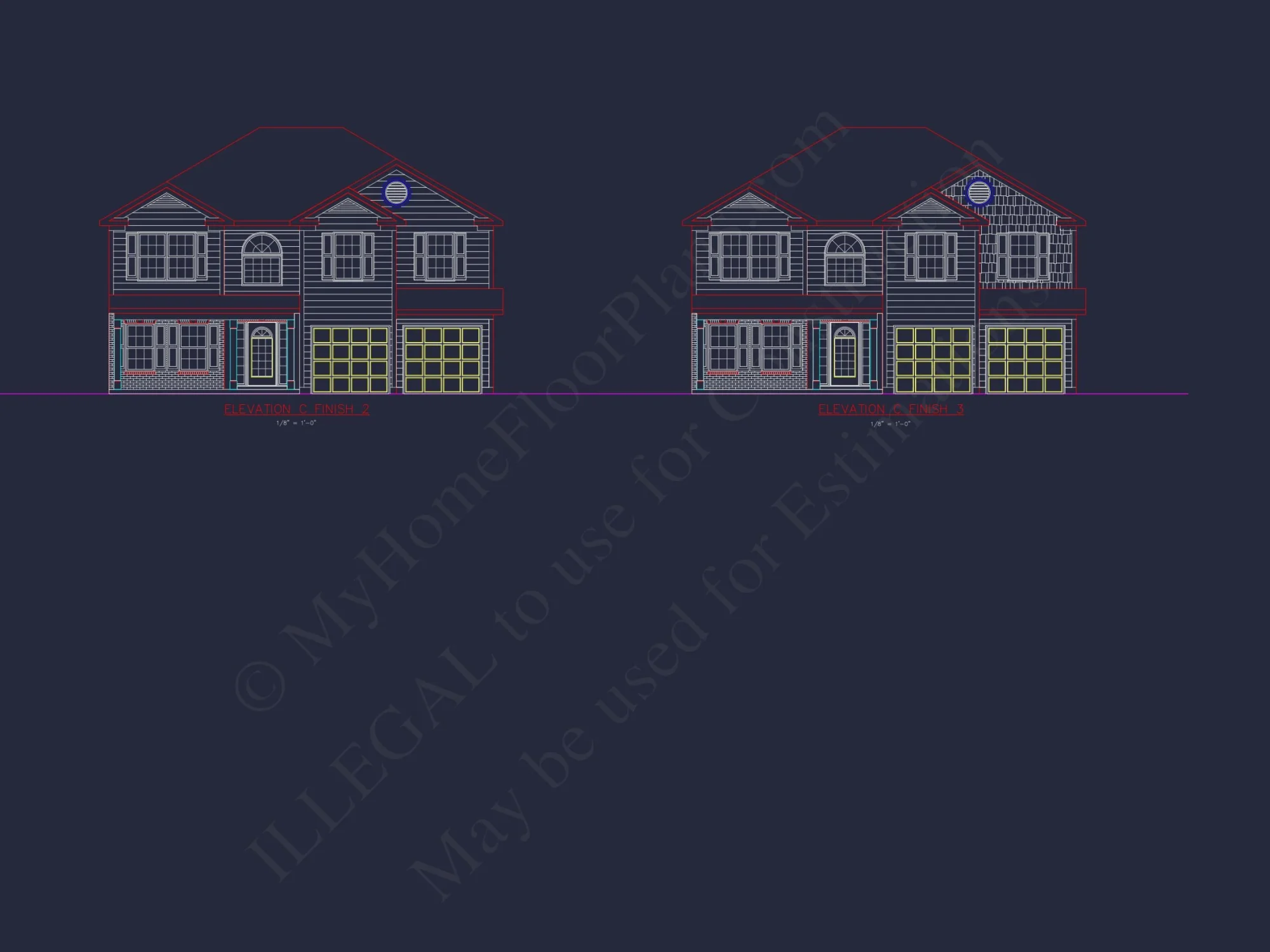 Traditional house Plan with CAD Blueprints and Detailed Designs