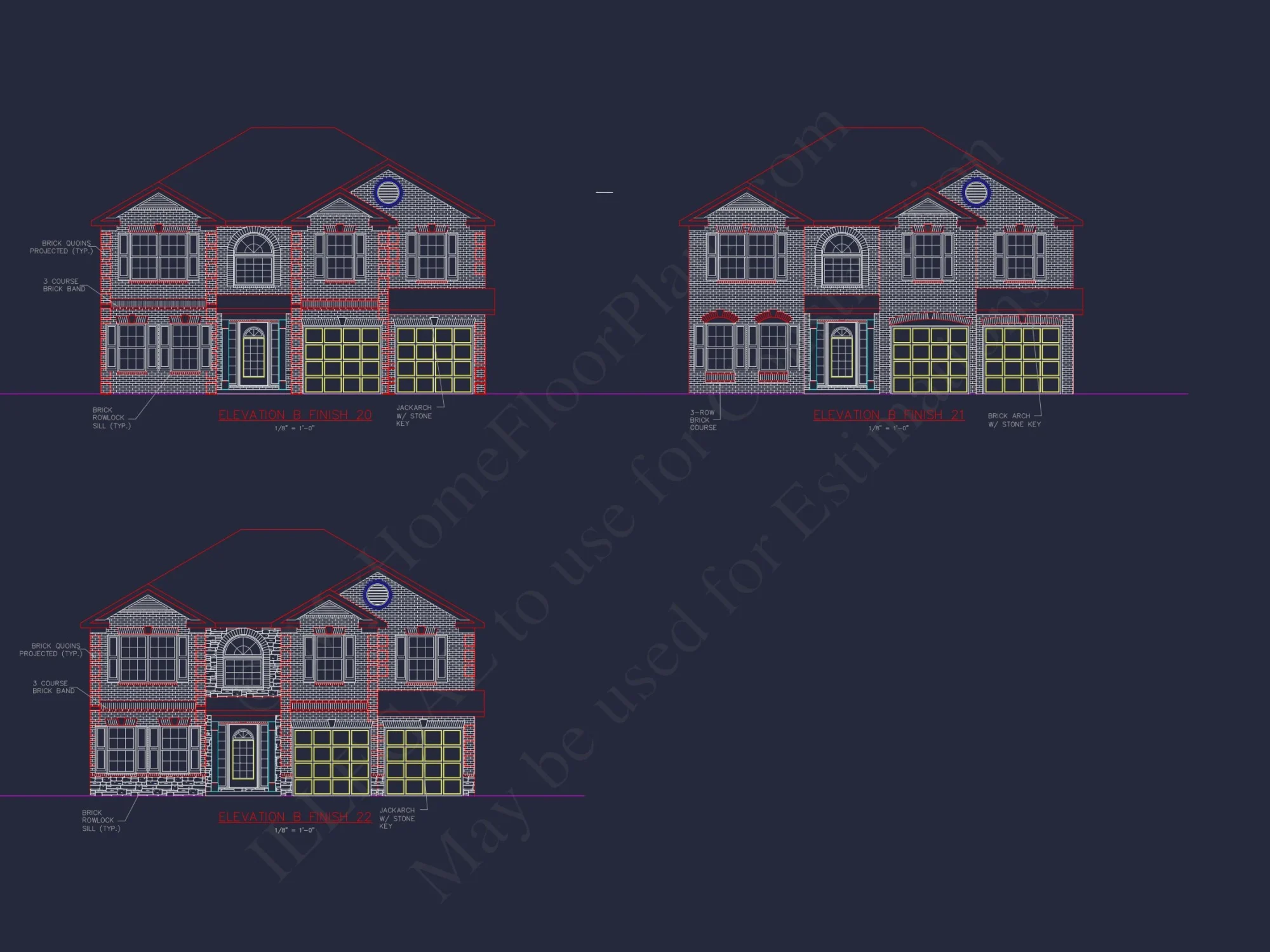Traditional house Plan with CAD Blueprints and Detailed Designs