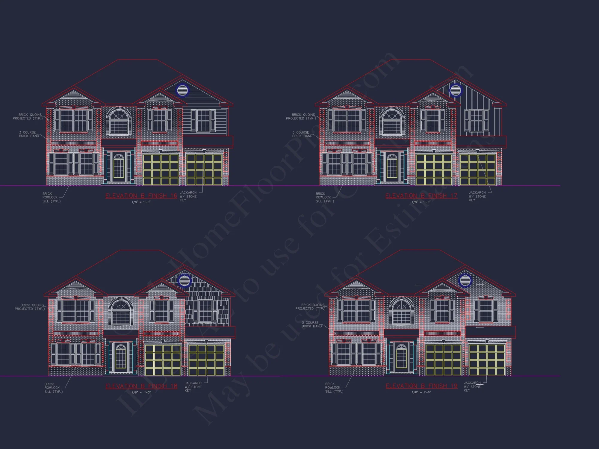 Traditional house Plan with CAD Blueprints and Detailed Designs