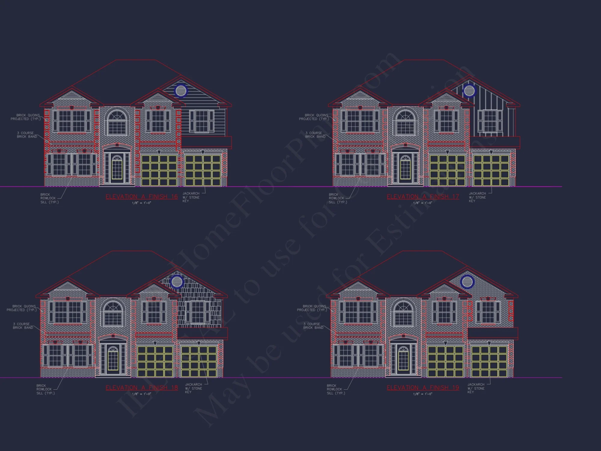 Traditional house Plan with CAD Blueprints and Detailed Designs