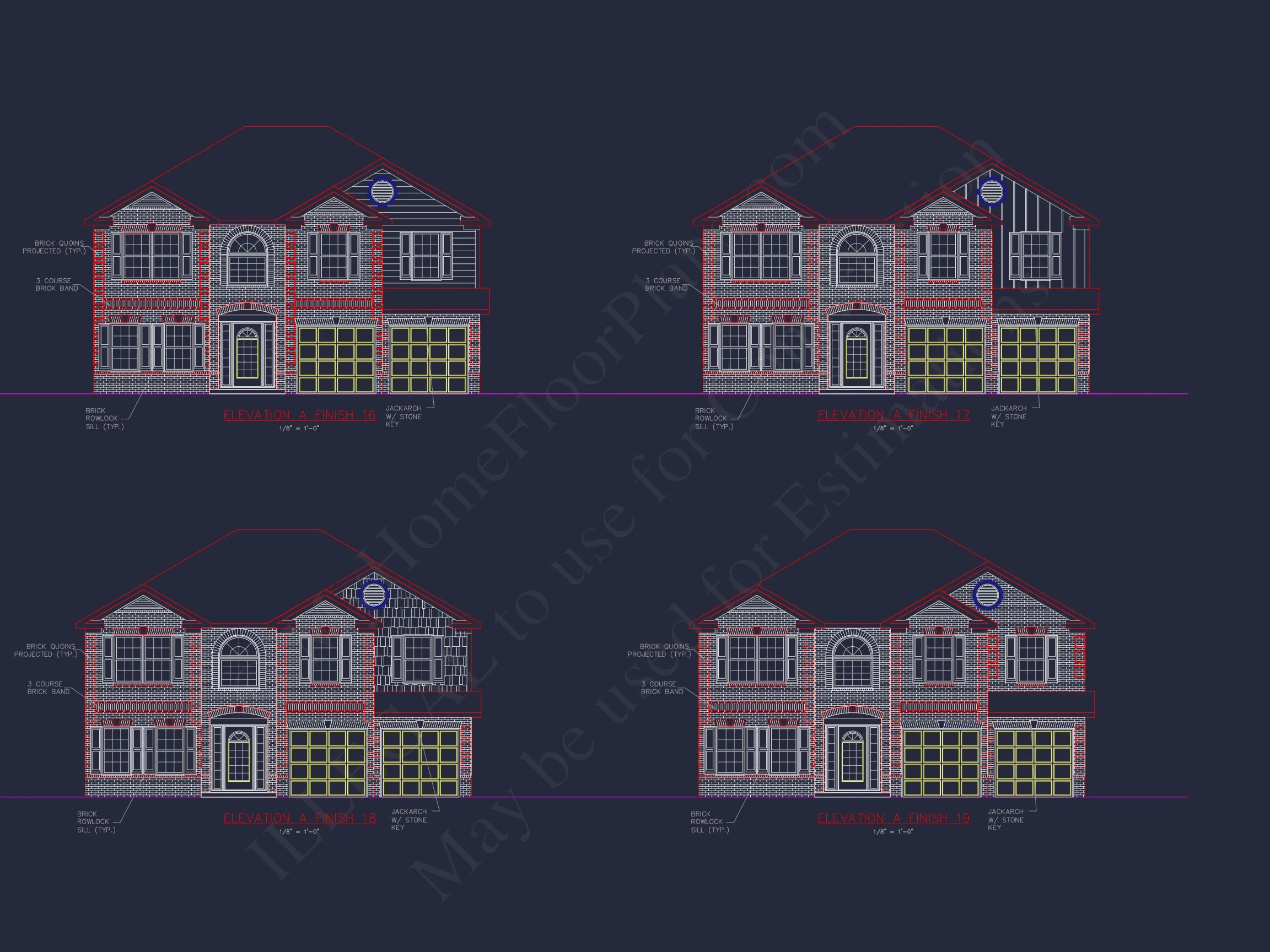 Traditional house Plan with CAD Blueprints and Detailed Designs
