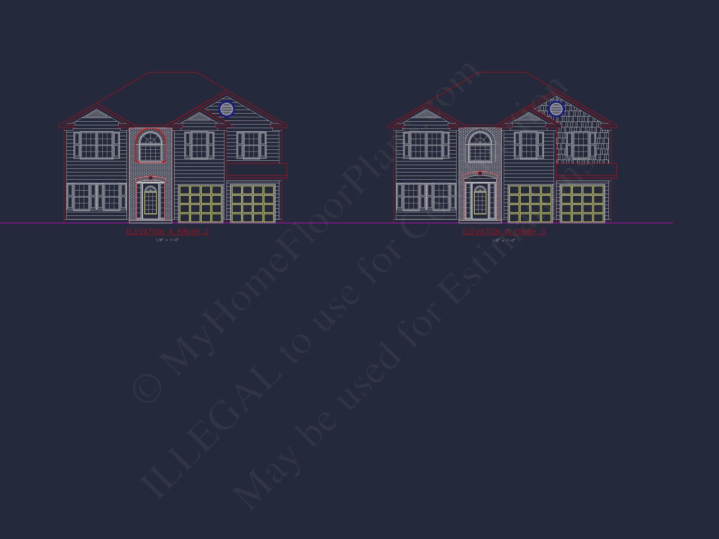 Traditional house Plan with CAD Blueprints and Detailed Designs