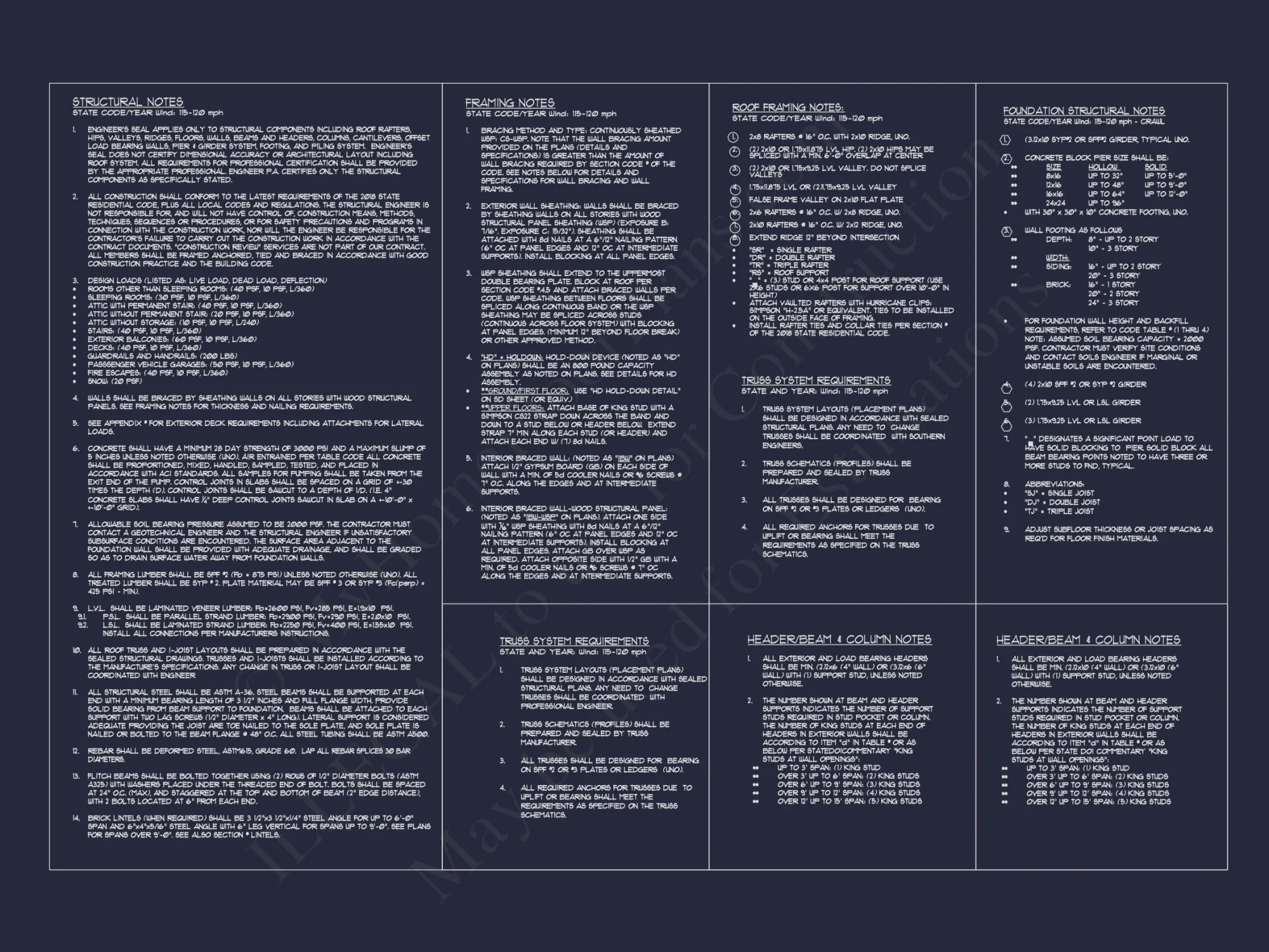 Craftsman house Floor Plan with CAD Blueprint and Designs