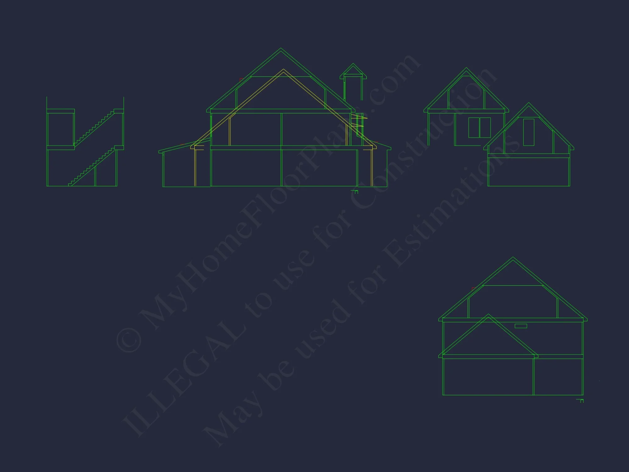 Modern Suburban house Plan with Spacious Floor Designs