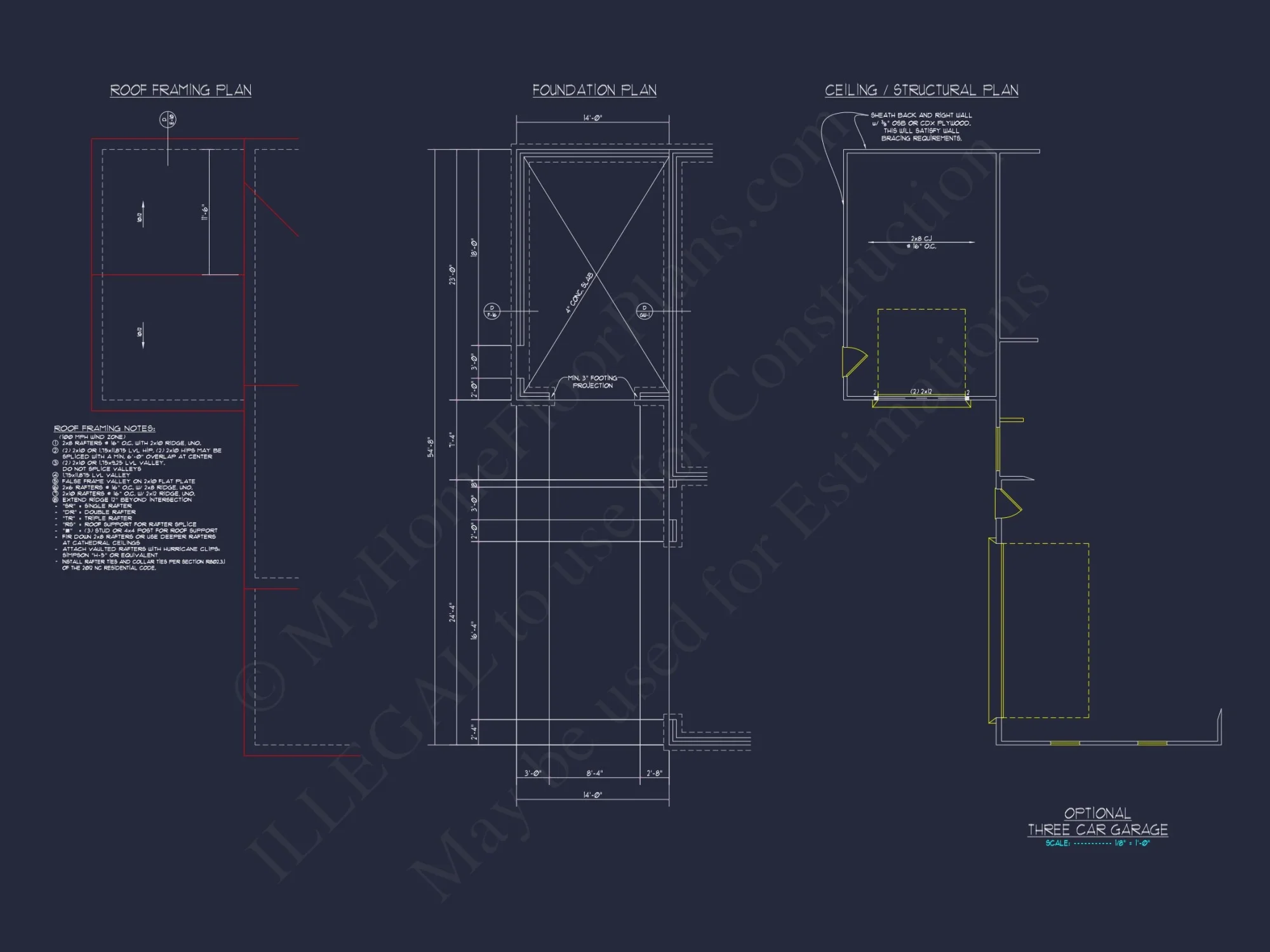 Modern Suburban house Plan with Spacious Floor Designs