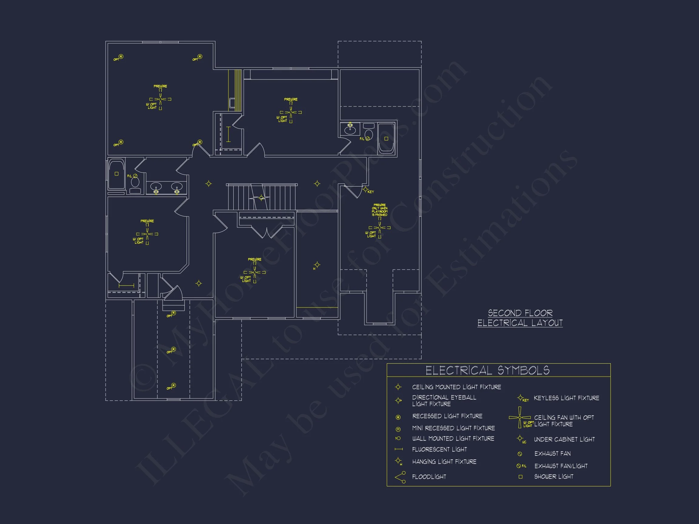 Modern Suburban house Plan with Spacious Floor Designs