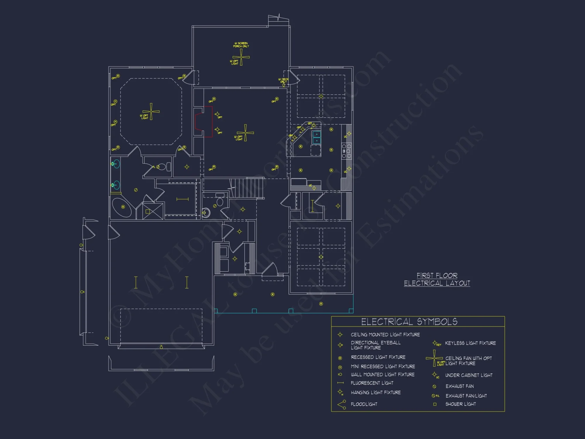 Modern Suburban house Plan with Spacious Floor Designs