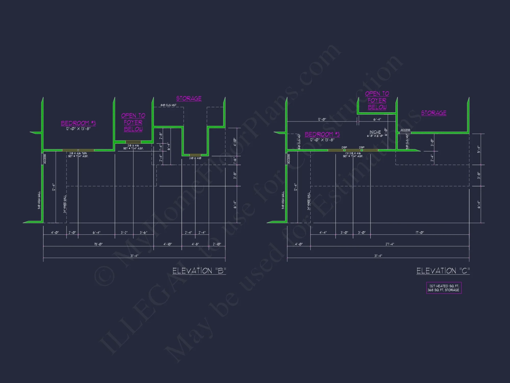 Modern Suburban house Plan with Spacious Floor Designs