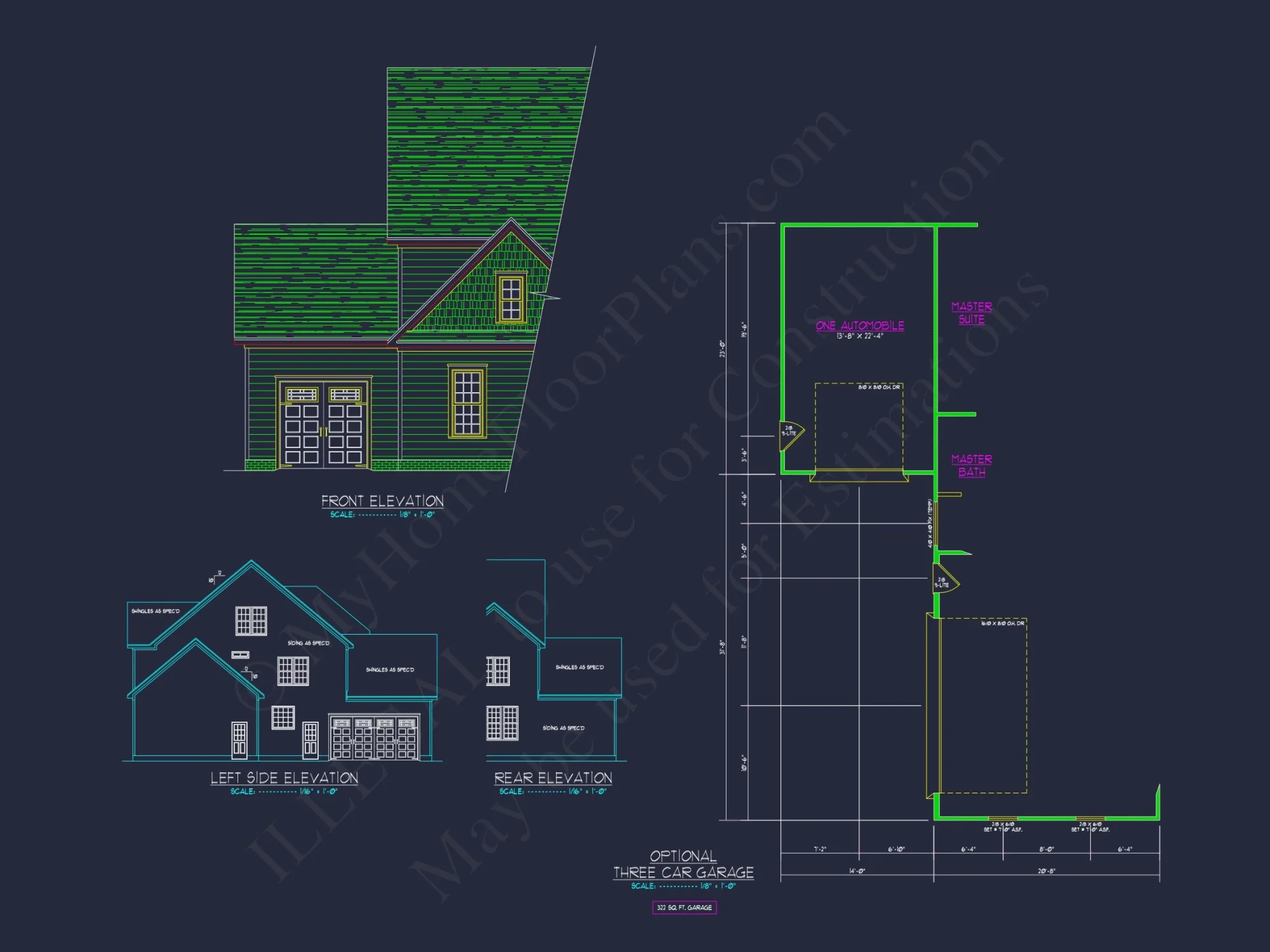 Modern Suburban house Plan with Spacious Floor Designs