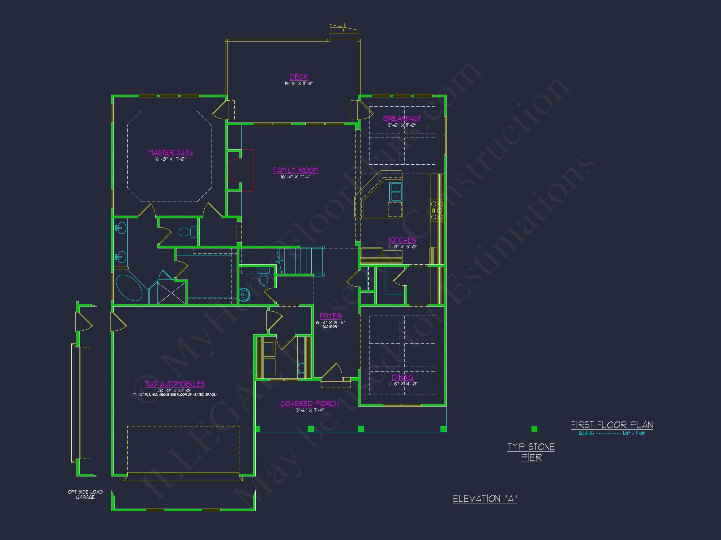 Modern Suburban house Plan with Spacious Floor Designs