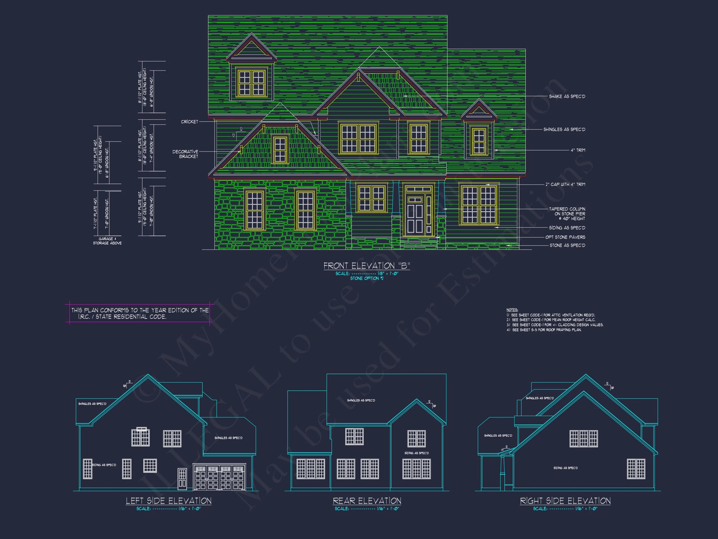 Modern Suburban house Plan with Spacious Floor Designs