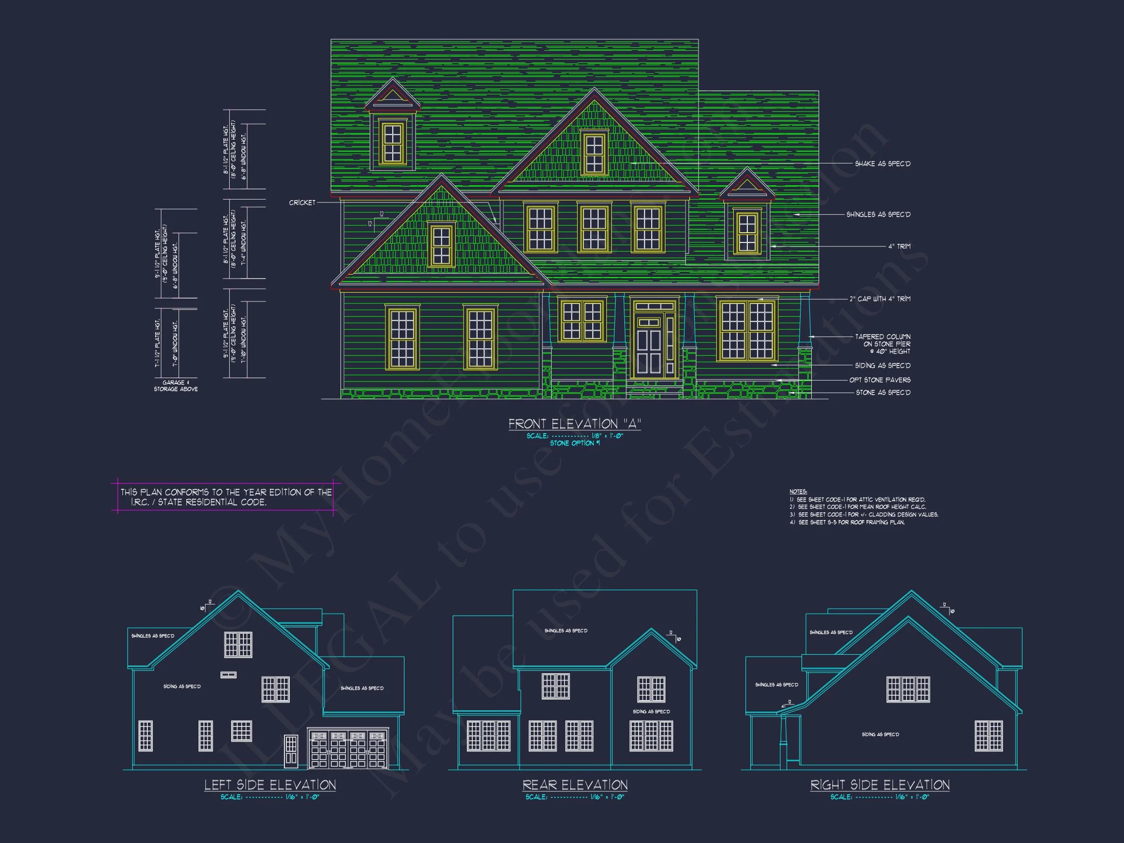Modern Suburban house Plan with Spacious Floor Designs