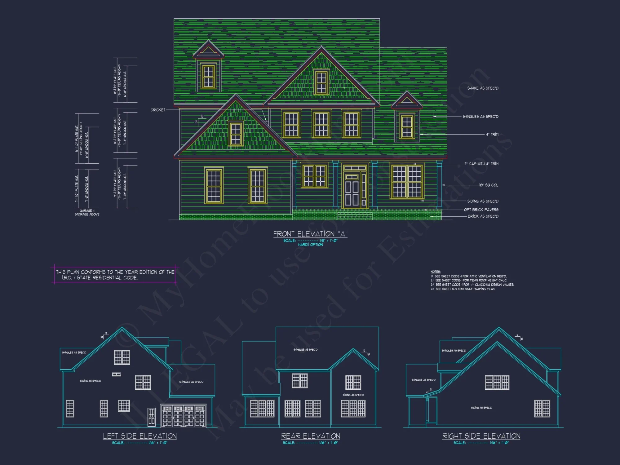 Modern Suburban house Plan with Spacious Floor Designs