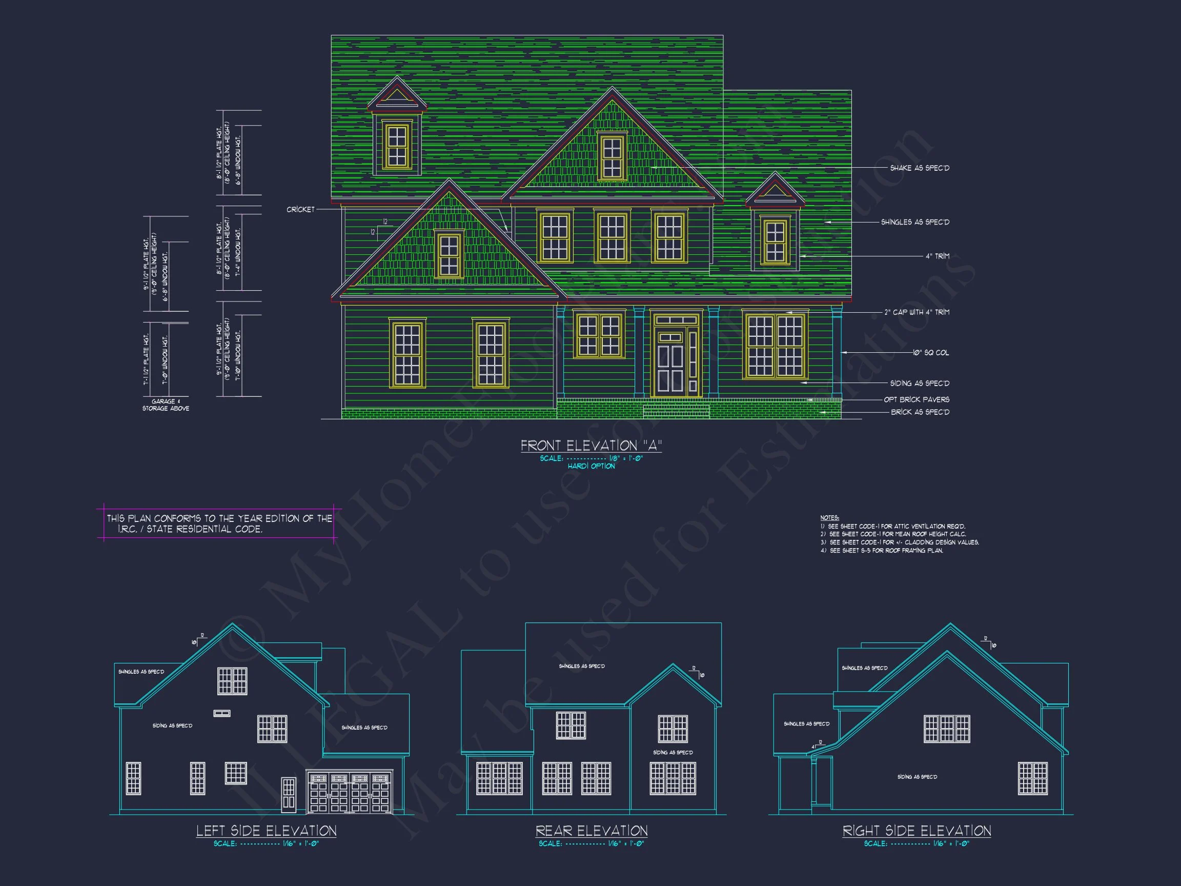 Modern Suburban house Plan with Spacious Floor Designs