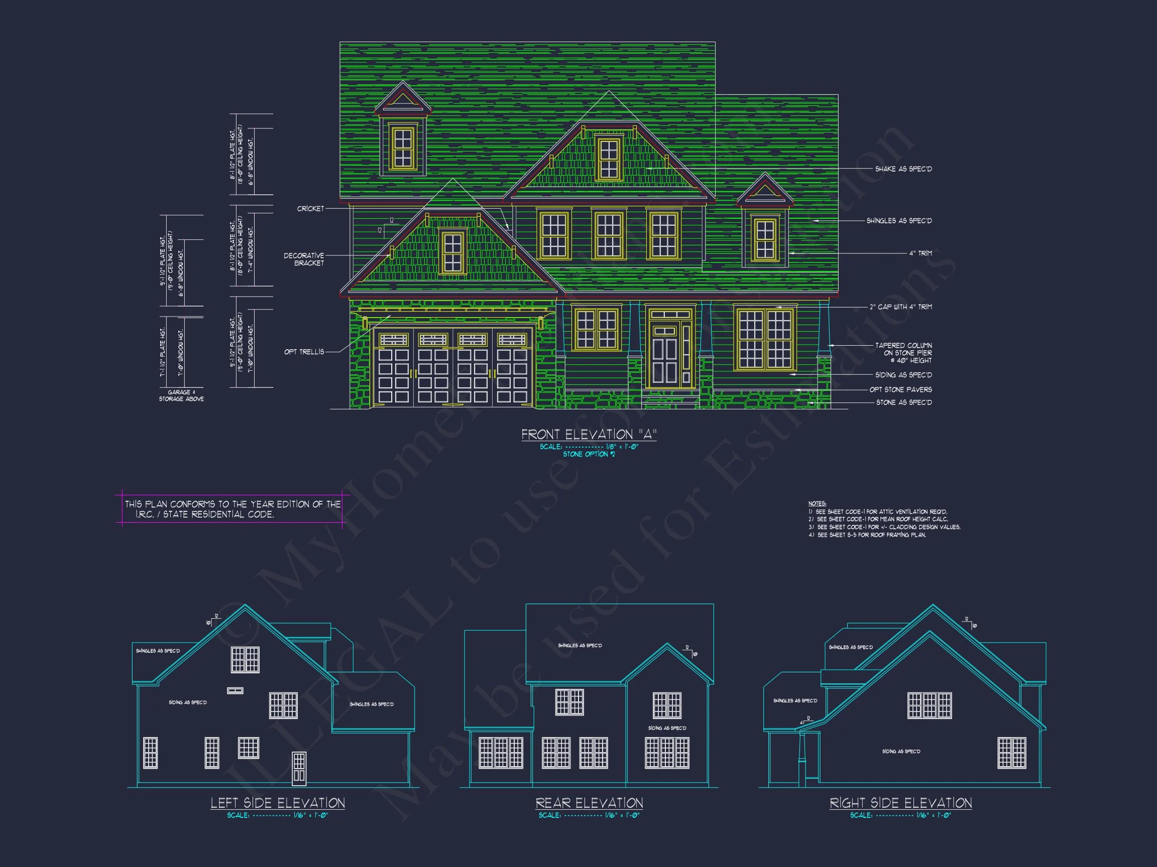 Modern Suburban house Plan with Spacious Floor Designs