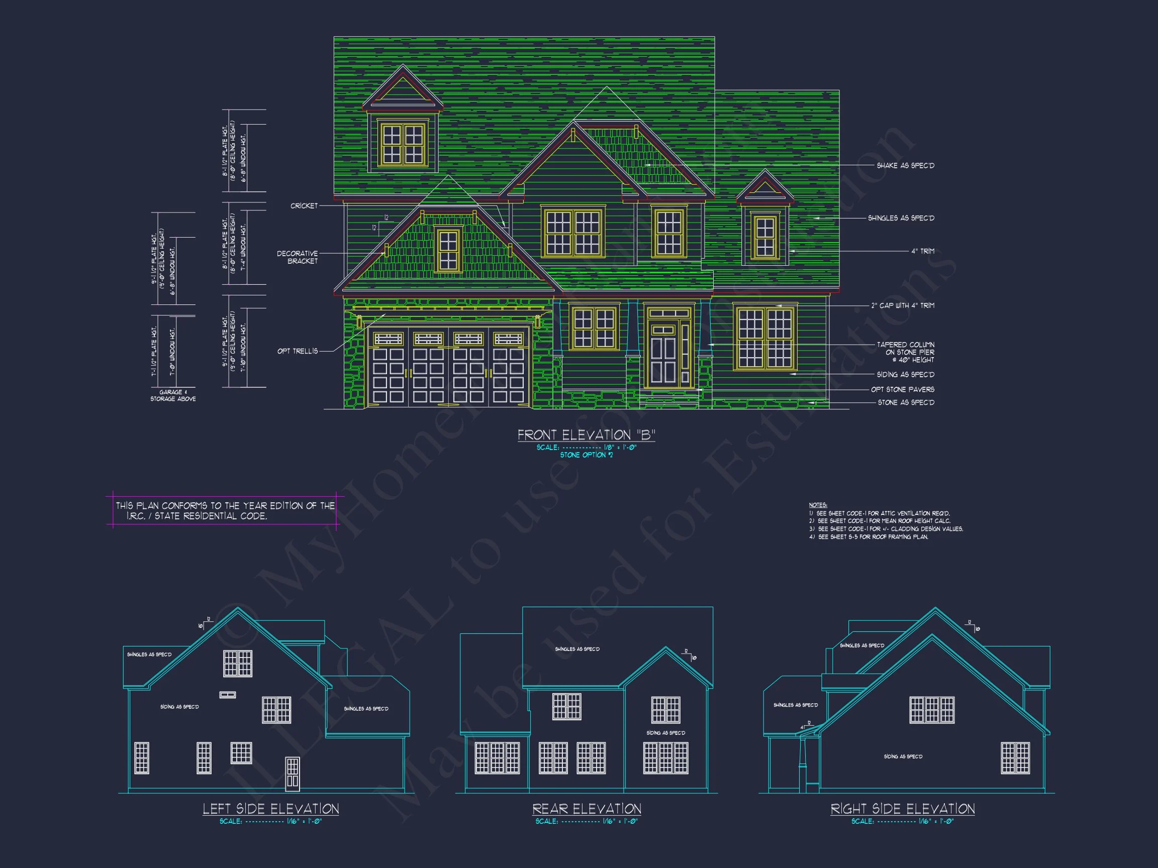 Modern Suburban house Plan with Spacious Floor Designs