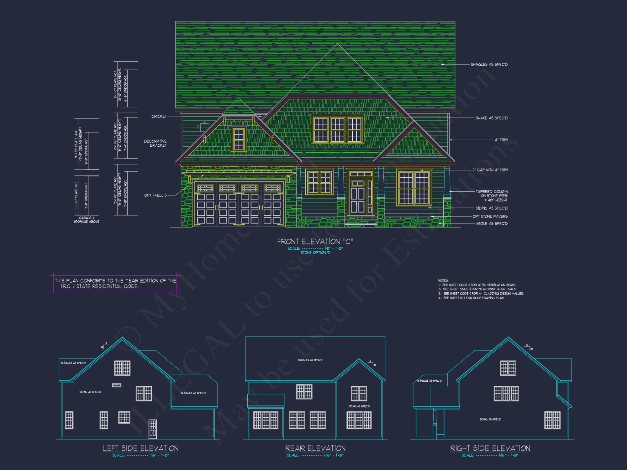 Modern Suburban house Plan with Spacious Floor Designs