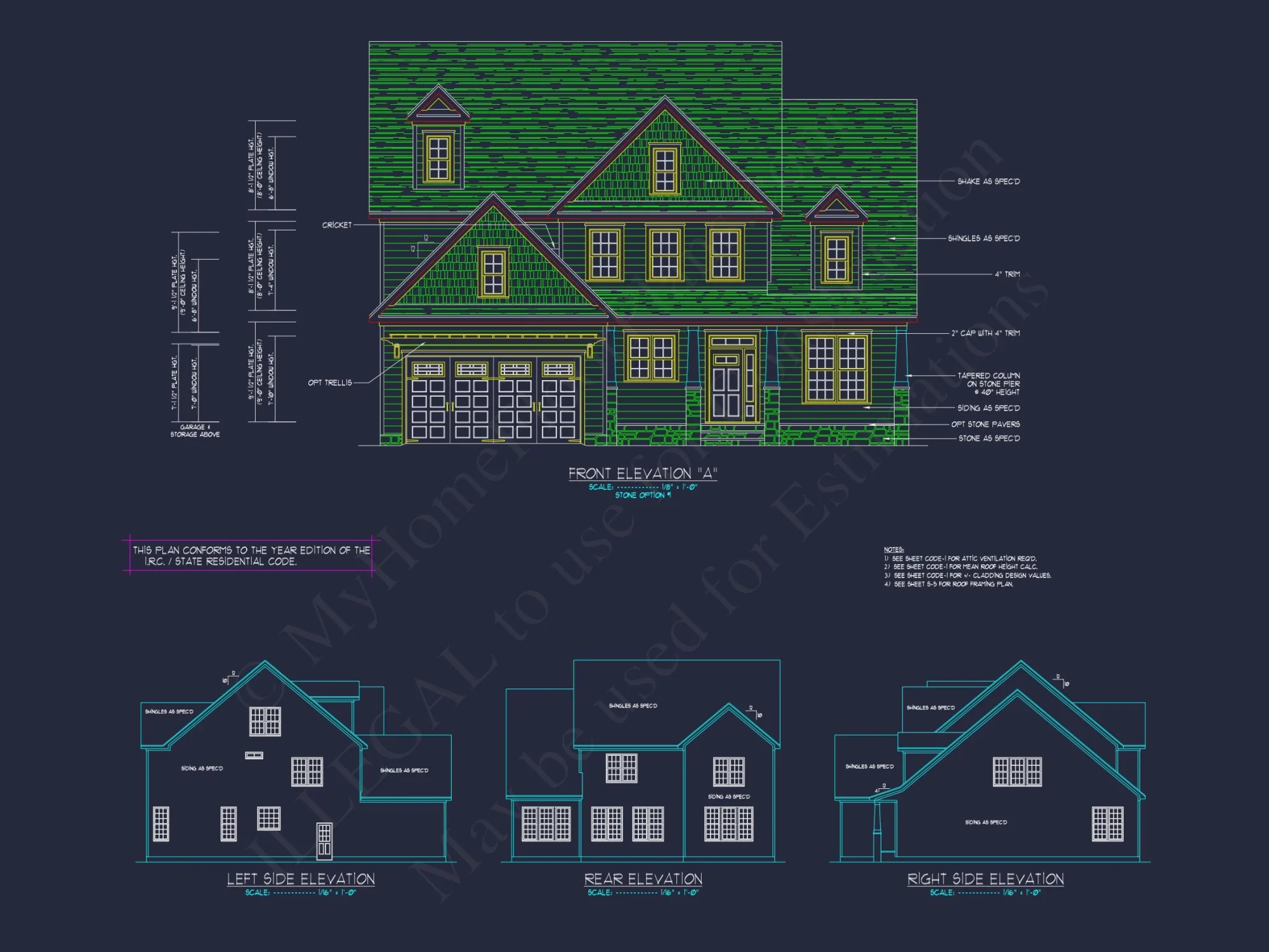 Modern Suburban house Plan with Spacious Floor Designs