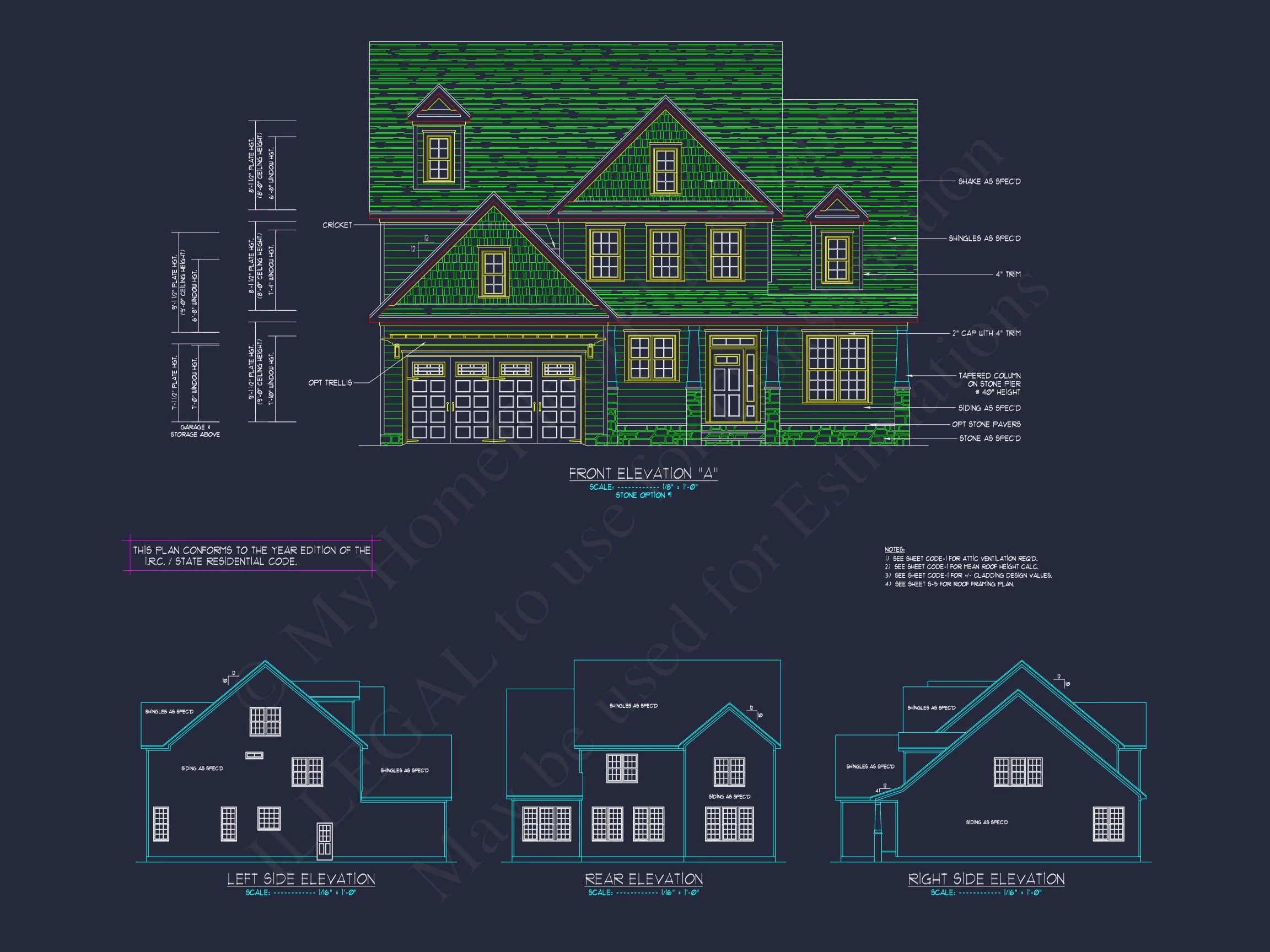 Modern Suburban house Plan with Spacious Floor Designs