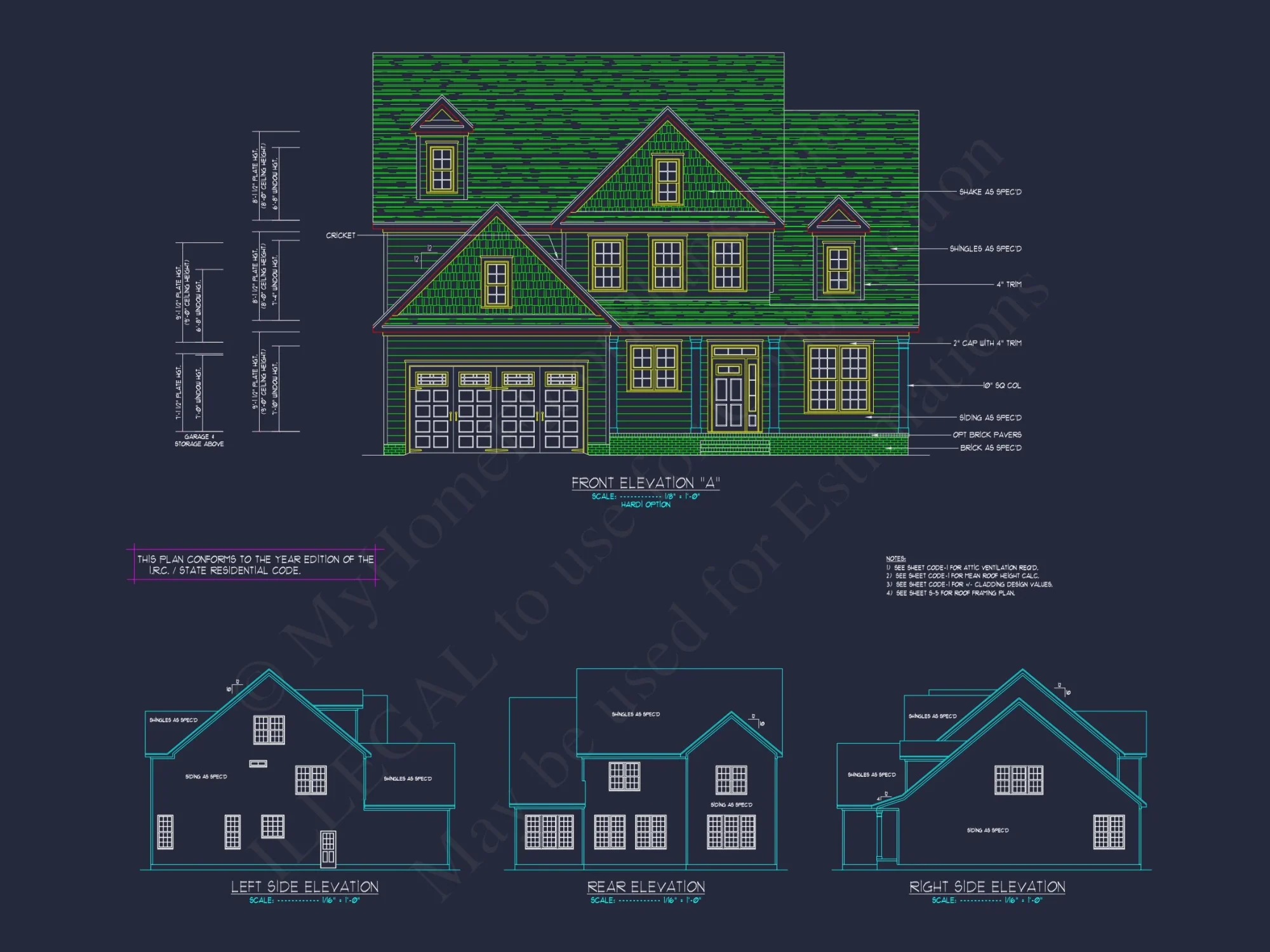 Modern Suburban house Plan with Spacious Floor Designs
