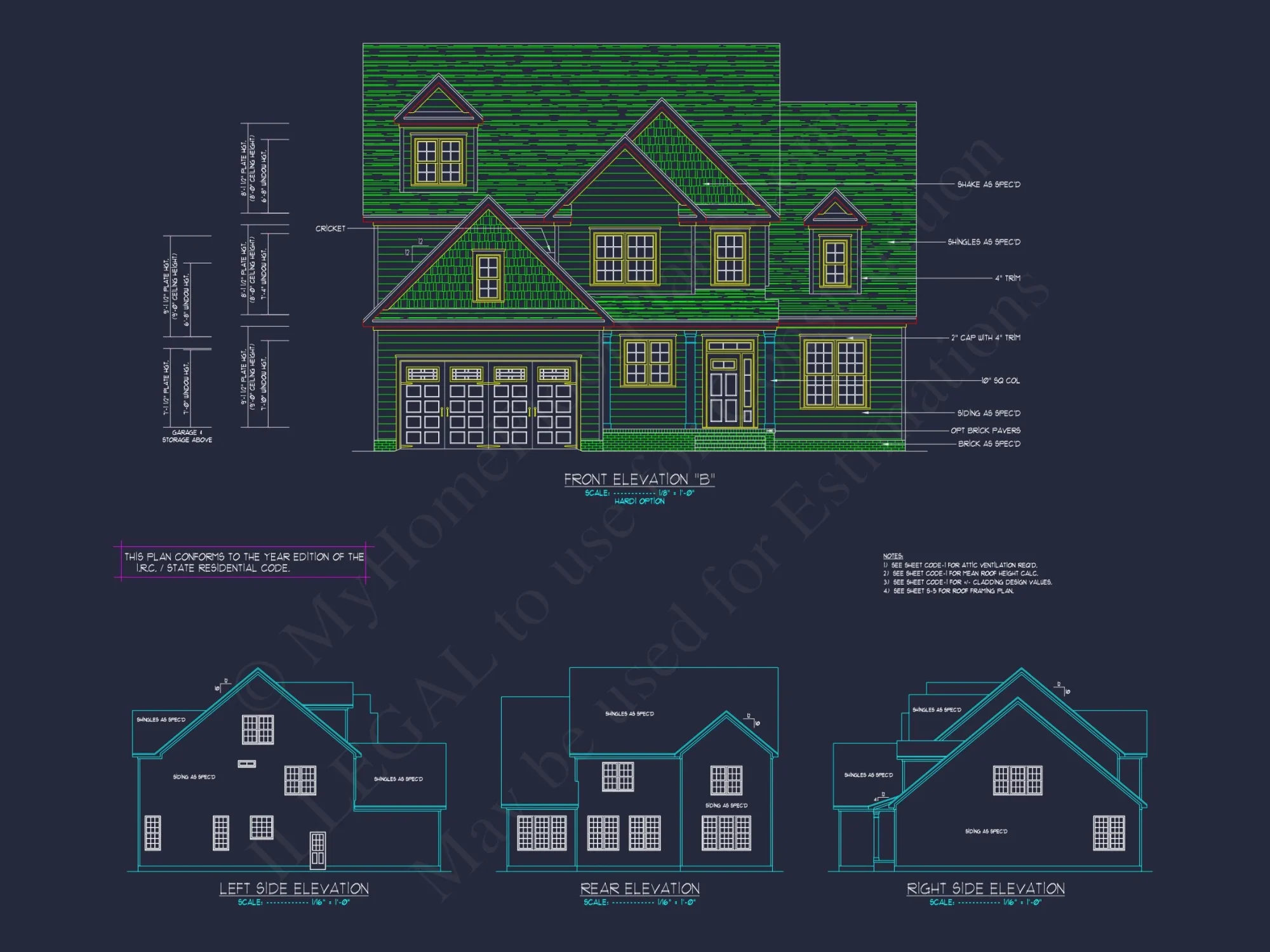 Modern Suburban house Plan with Spacious Floor Designs