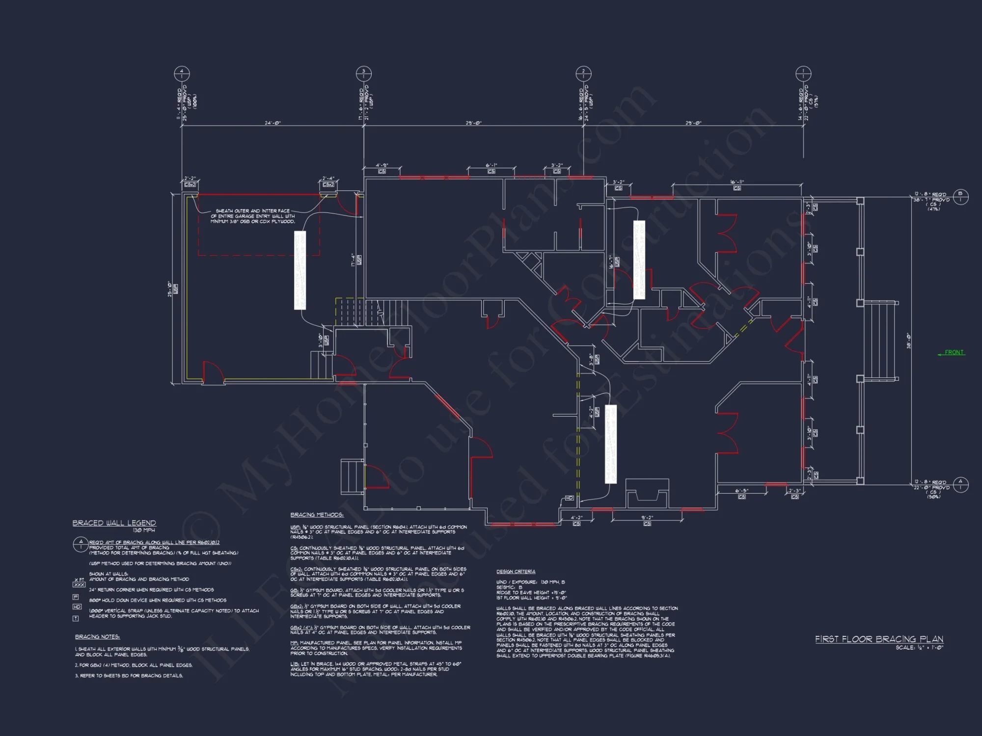 Charming house Floor Plan with CAD Designs, 4 Bedrooms
