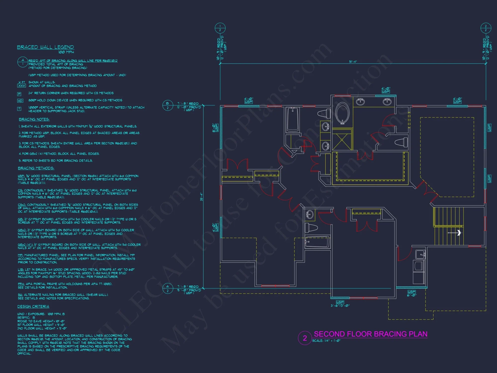 2-Story house Plan with 4 Bedrooms – Floor Plan & Designs