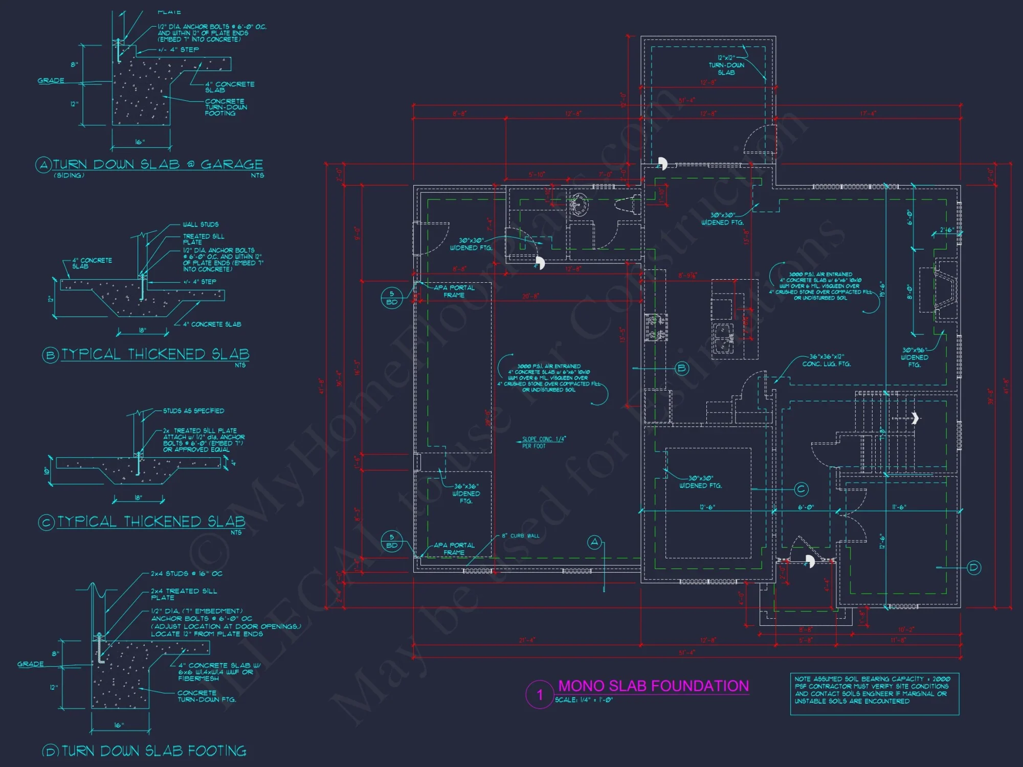 2-Story house Plan with 4 Bedrooms – Floor Plan & Designs