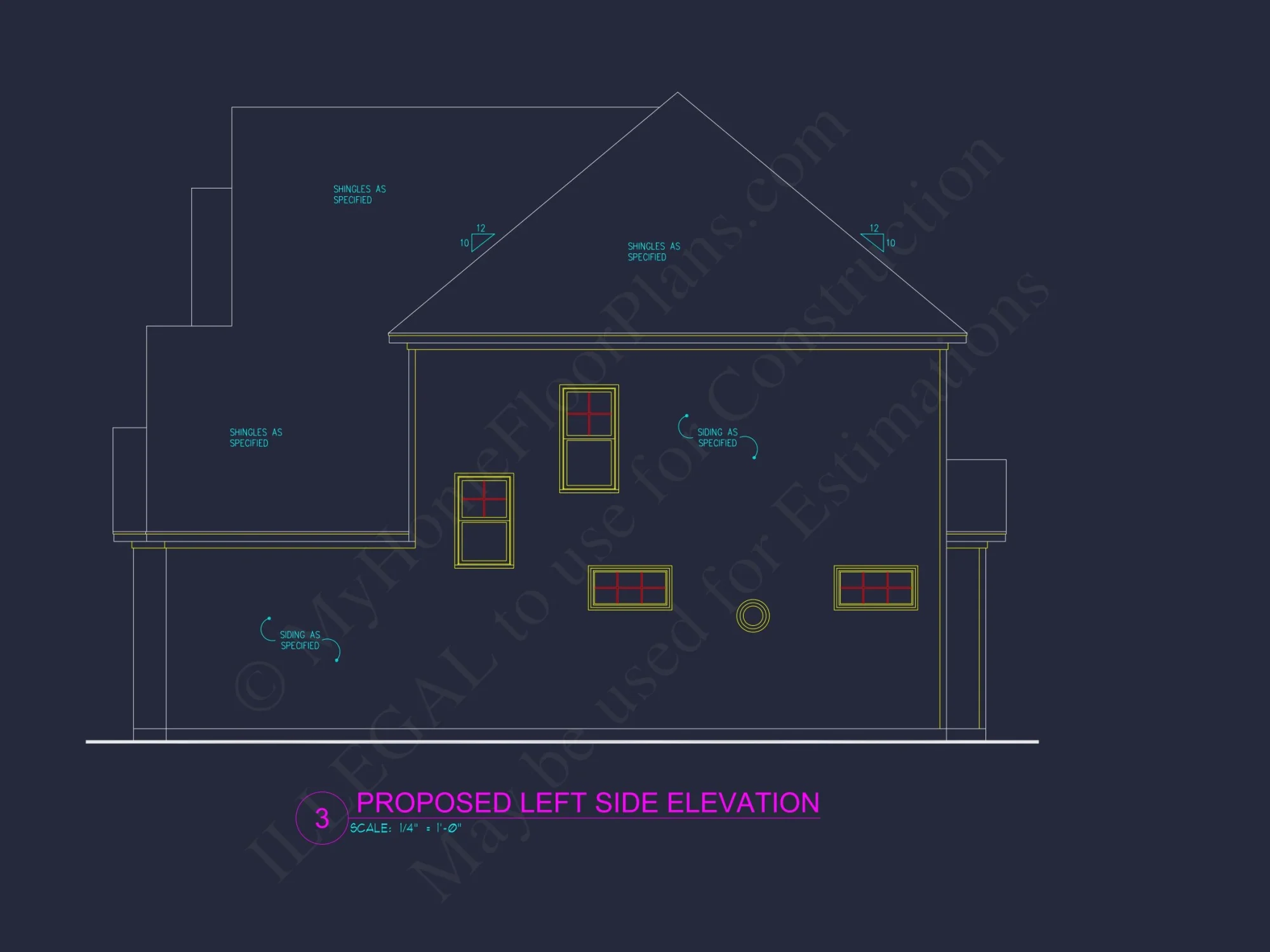 2-Story house Plan with 4 Bedrooms – Floor Plan & Designs