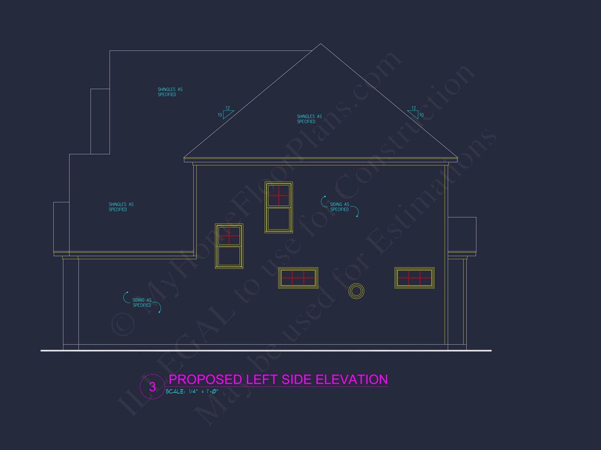 12-2509 HOUSE PLAN - 2-Story House Plan with 4 Bedrooms – Floor Plan & Designs 10 2-Story house Plan with 4 Bedrooms – Floor Plan & Designs