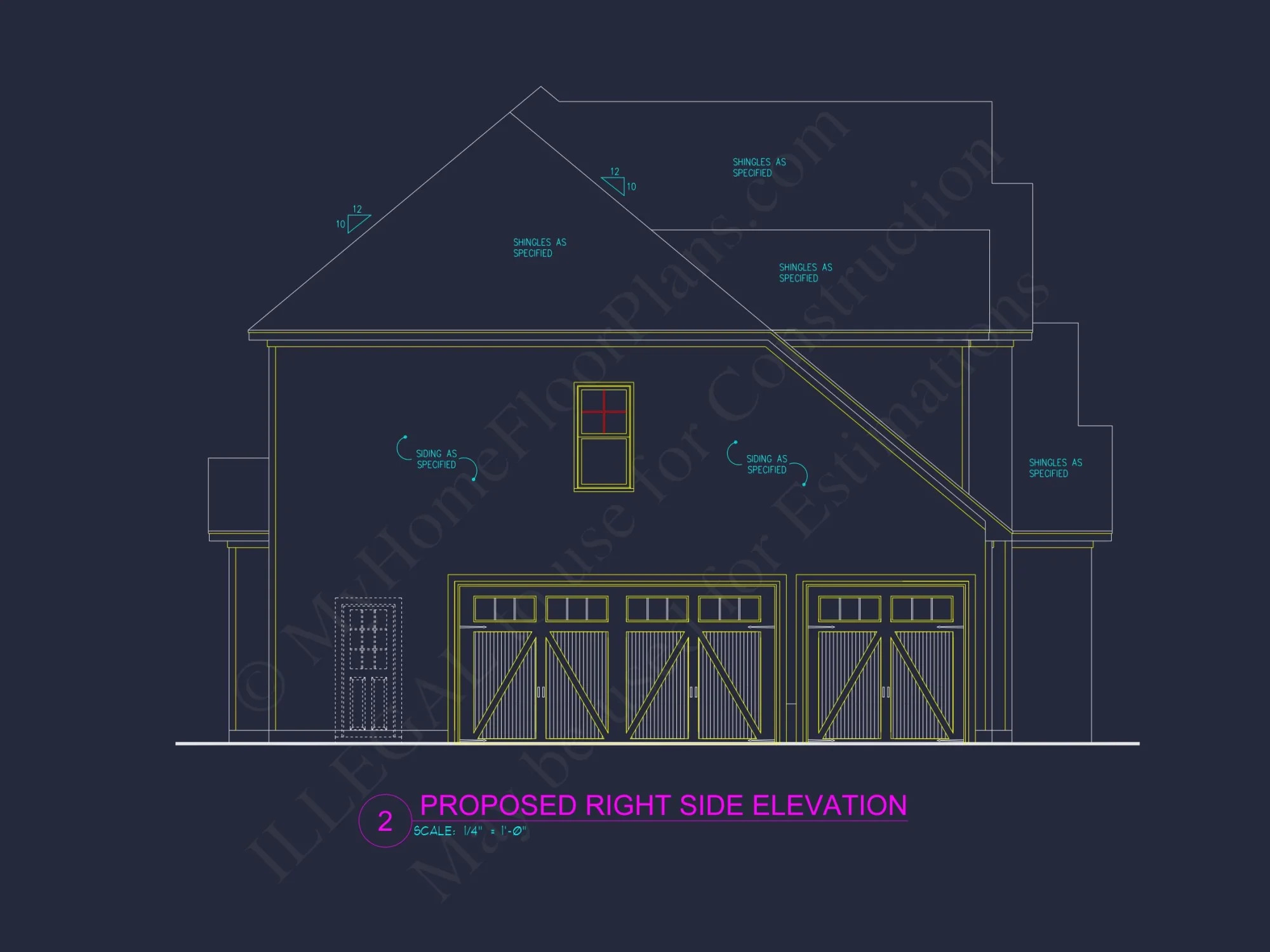2-Story house Plan with 4 Bedrooms – Floor Plan & Designs