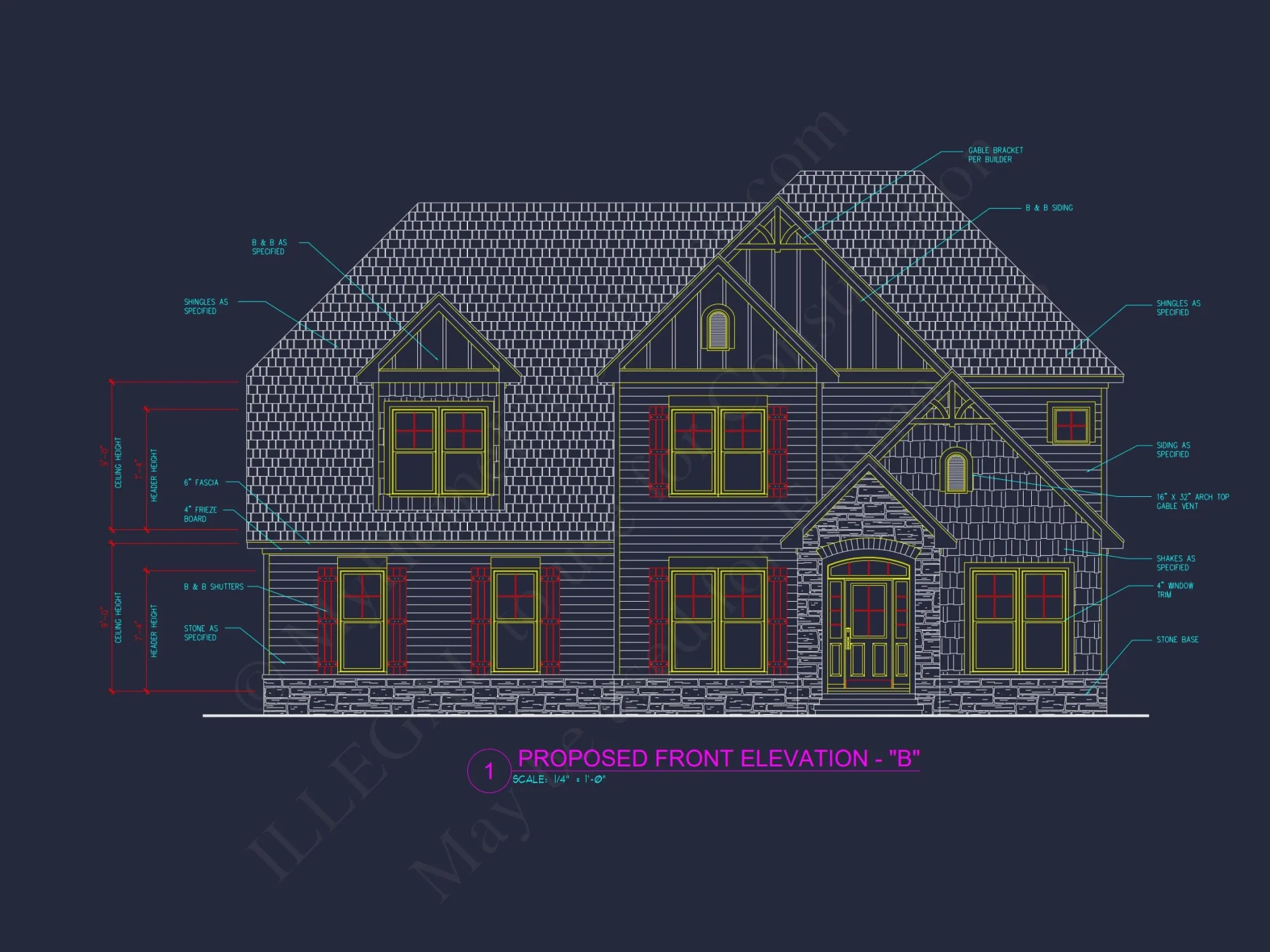 2-Story house Plan with 4 Bedrooms – Floor Plan & Designs