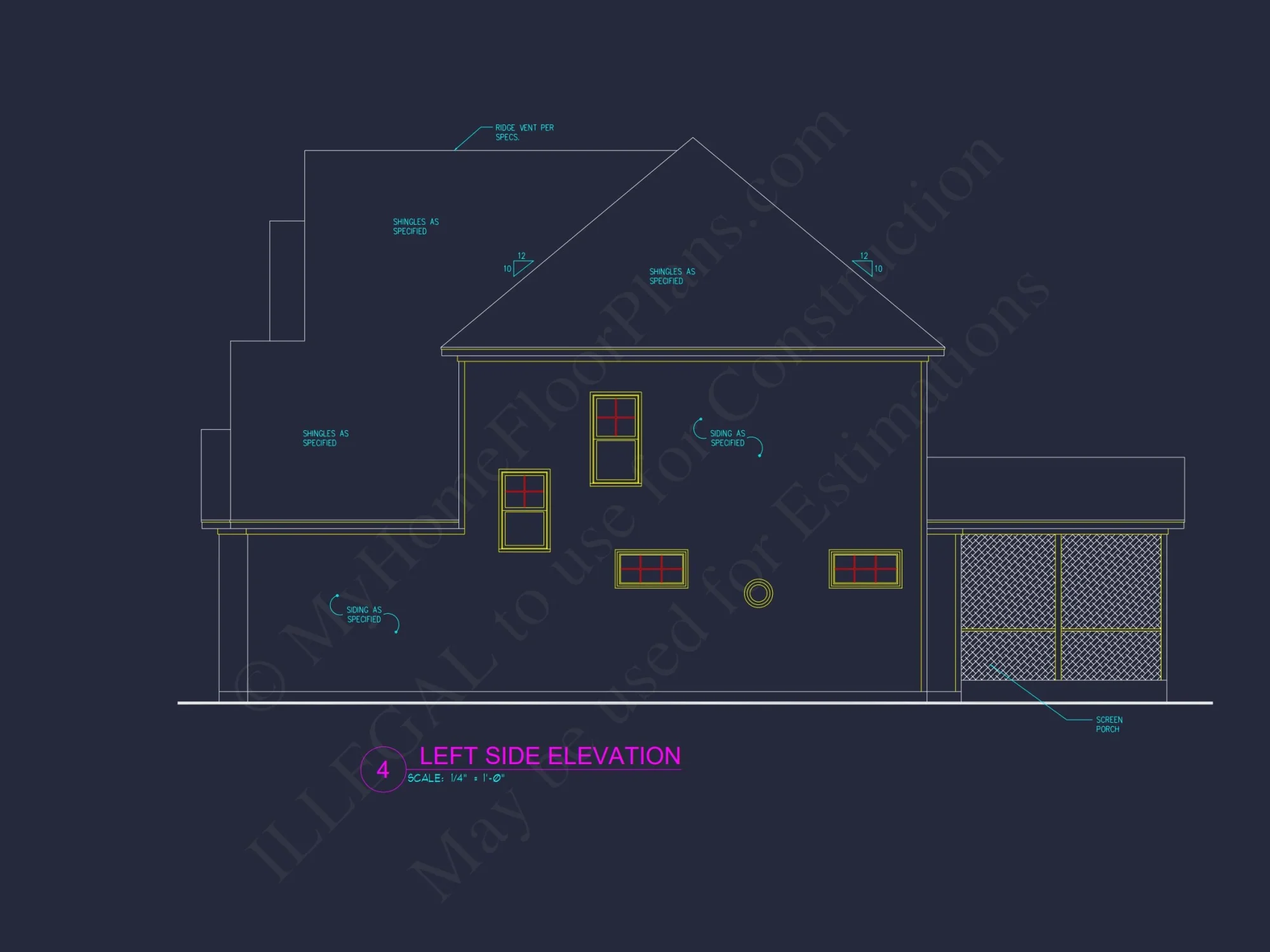 2-Story house Plan with 4 Bedrooms – Floor Plan & Designs